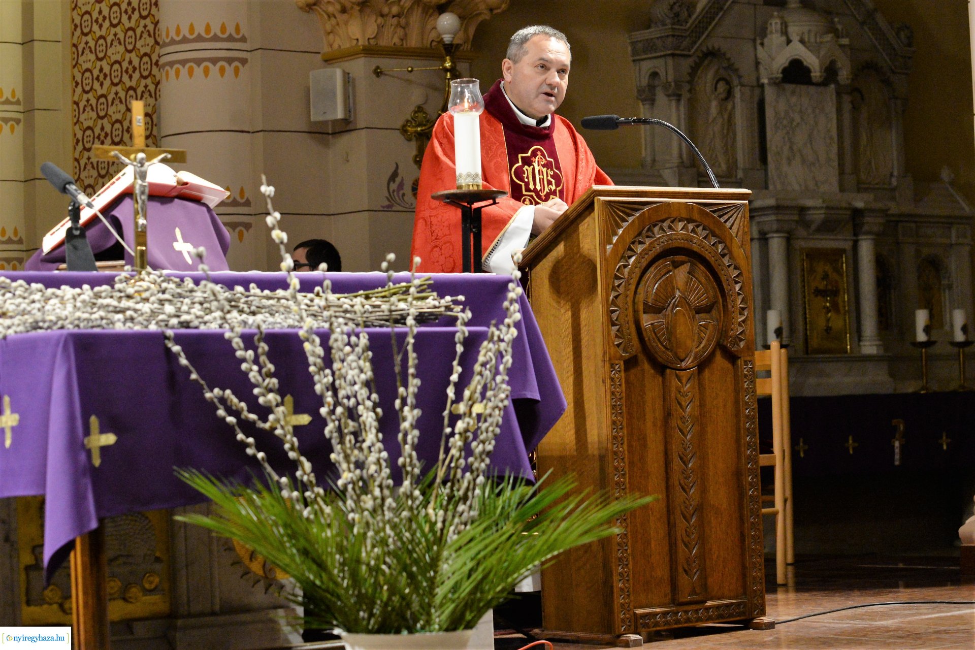 Barkaszentelés Virágvasárnapon