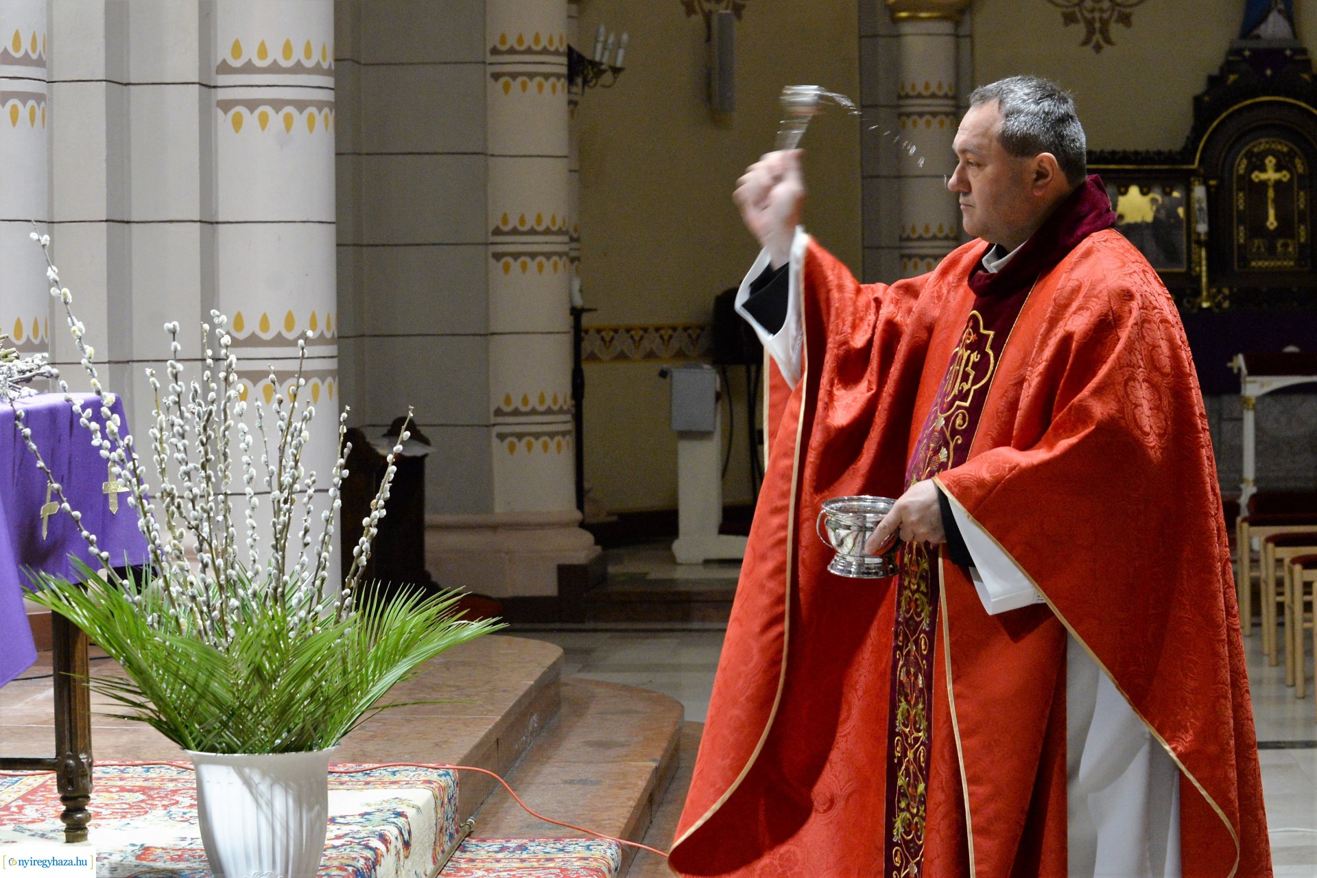 Barkaszentelés Virágvasárnapon