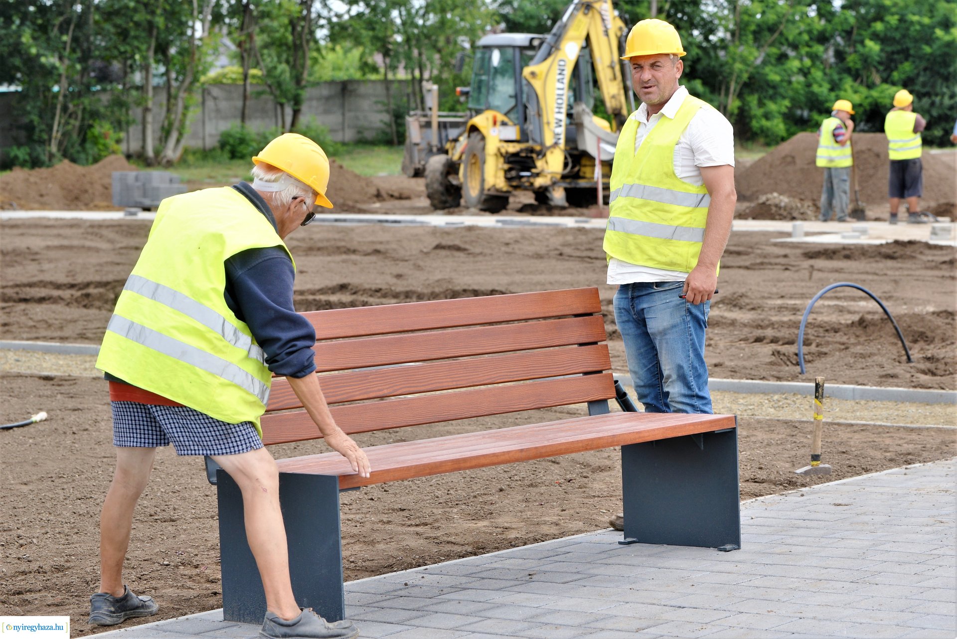 Barnamezős beruházás második ütem - készül a Tagló utcán a szabadidőpark