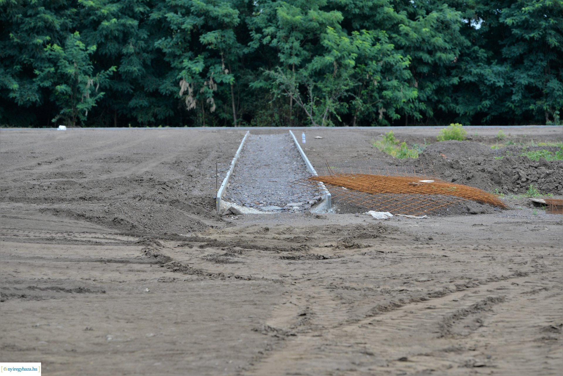 Barnamezős beruházás második ütem - készül a Tagló utcán a szabadidőpark