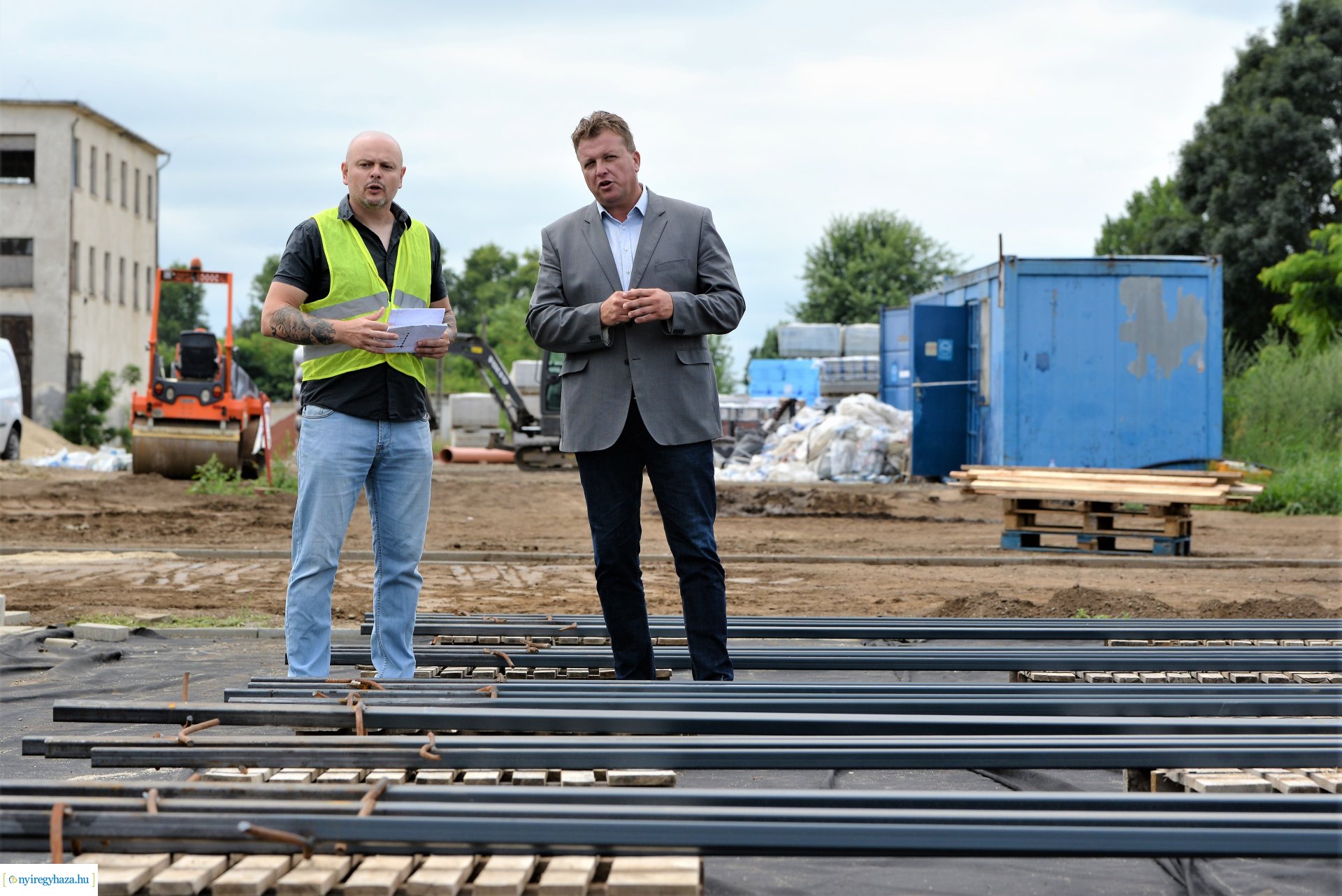 Barnamezős beruházás második ütem - készül a Tagló utcán a szabadidőpark