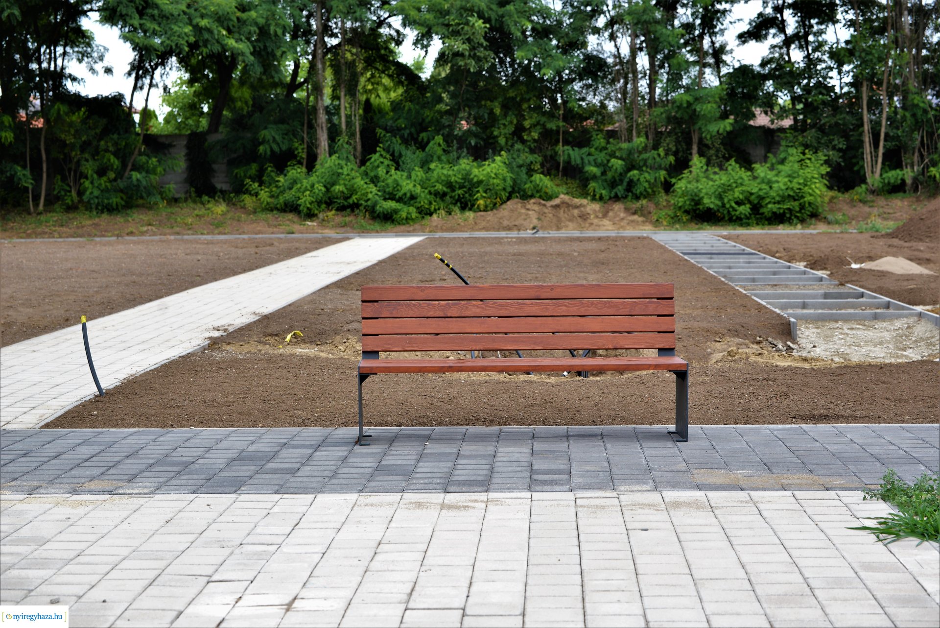 Barnamezős beruházás második ütem - készül a Tagló utcán a szabadidőpark