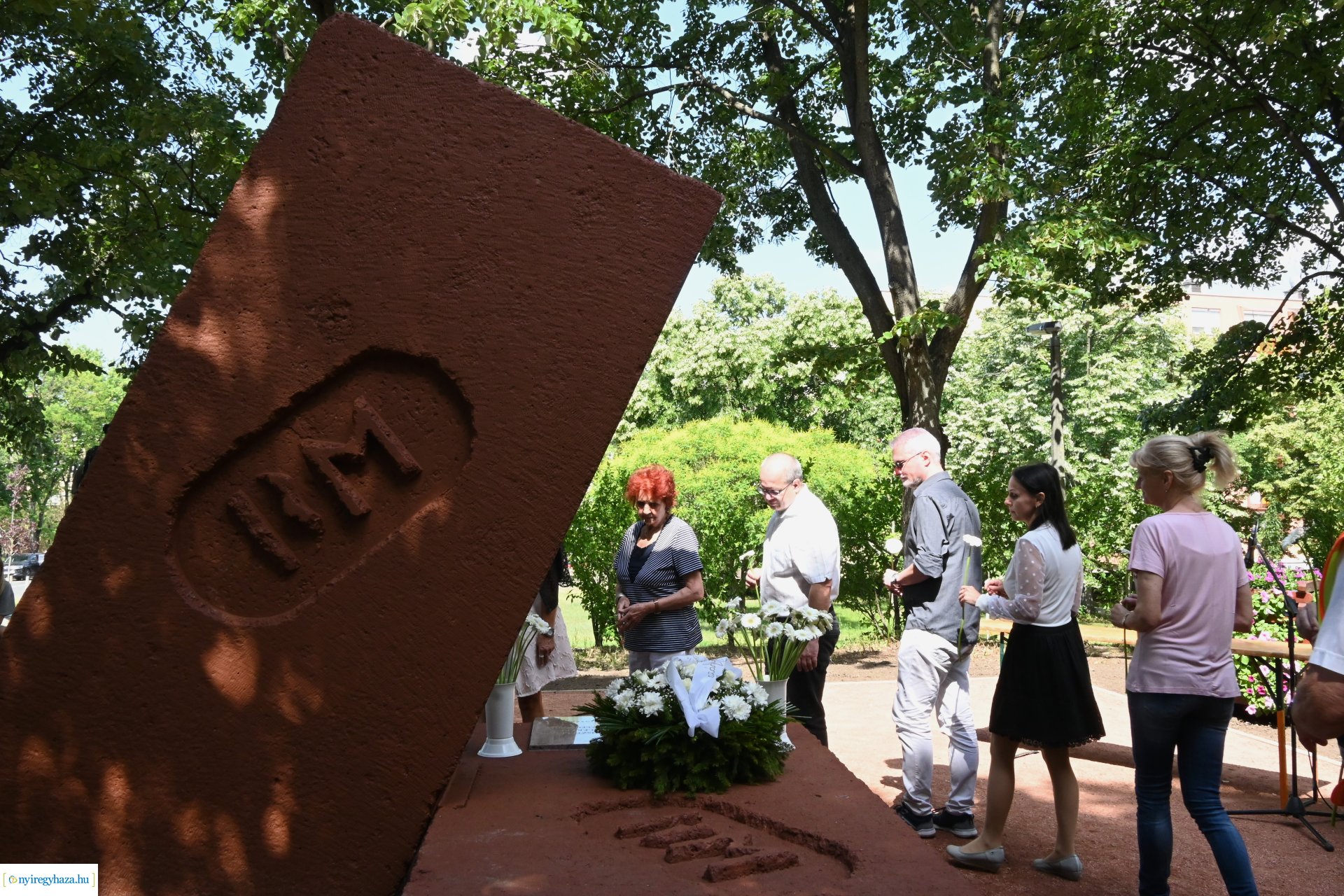 Barzó Mihály emléke előtt tisztelegtek a Robinson-dombon