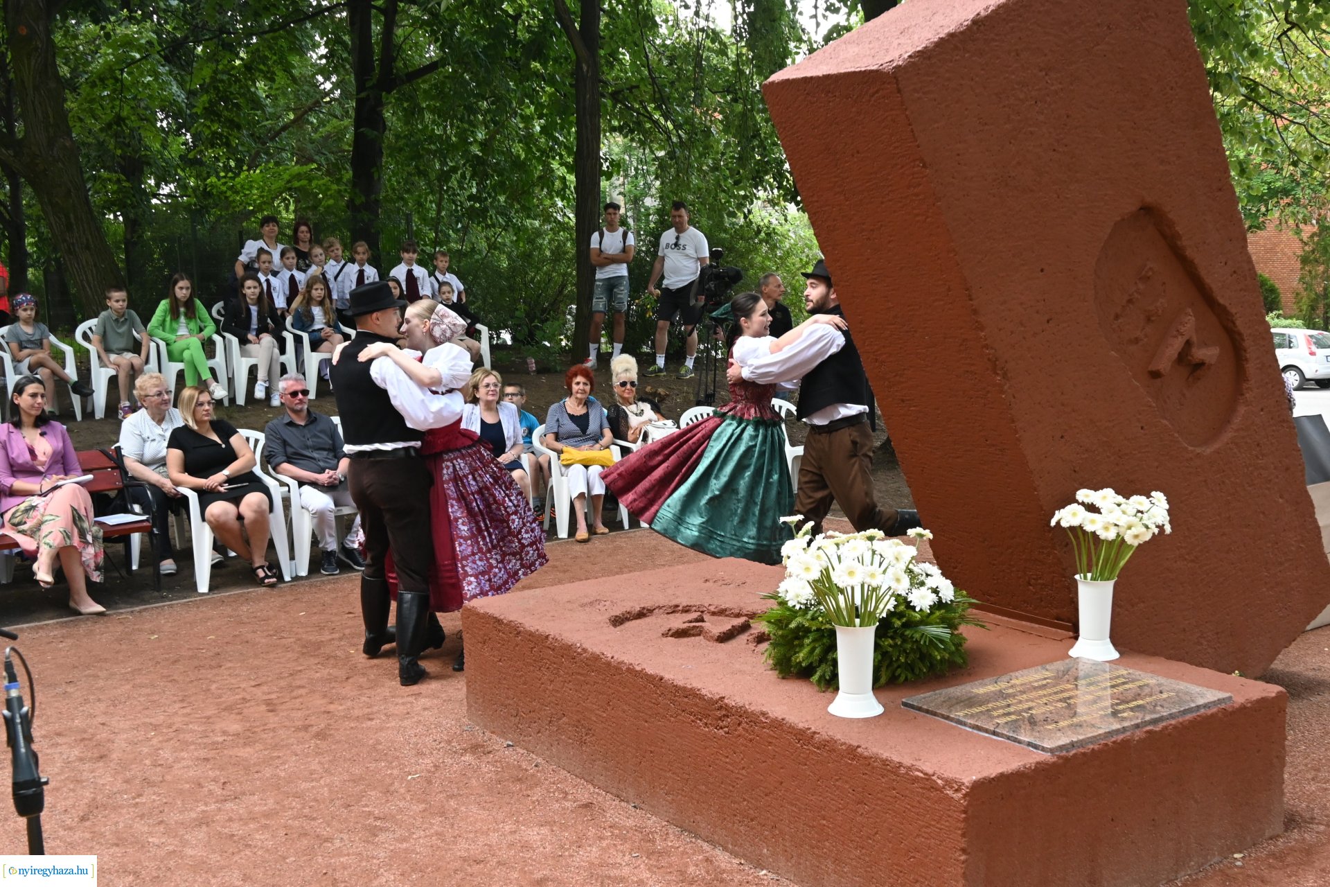 Barzó Mihály emléke előtt tisztelegtek a Robinson-dombon
