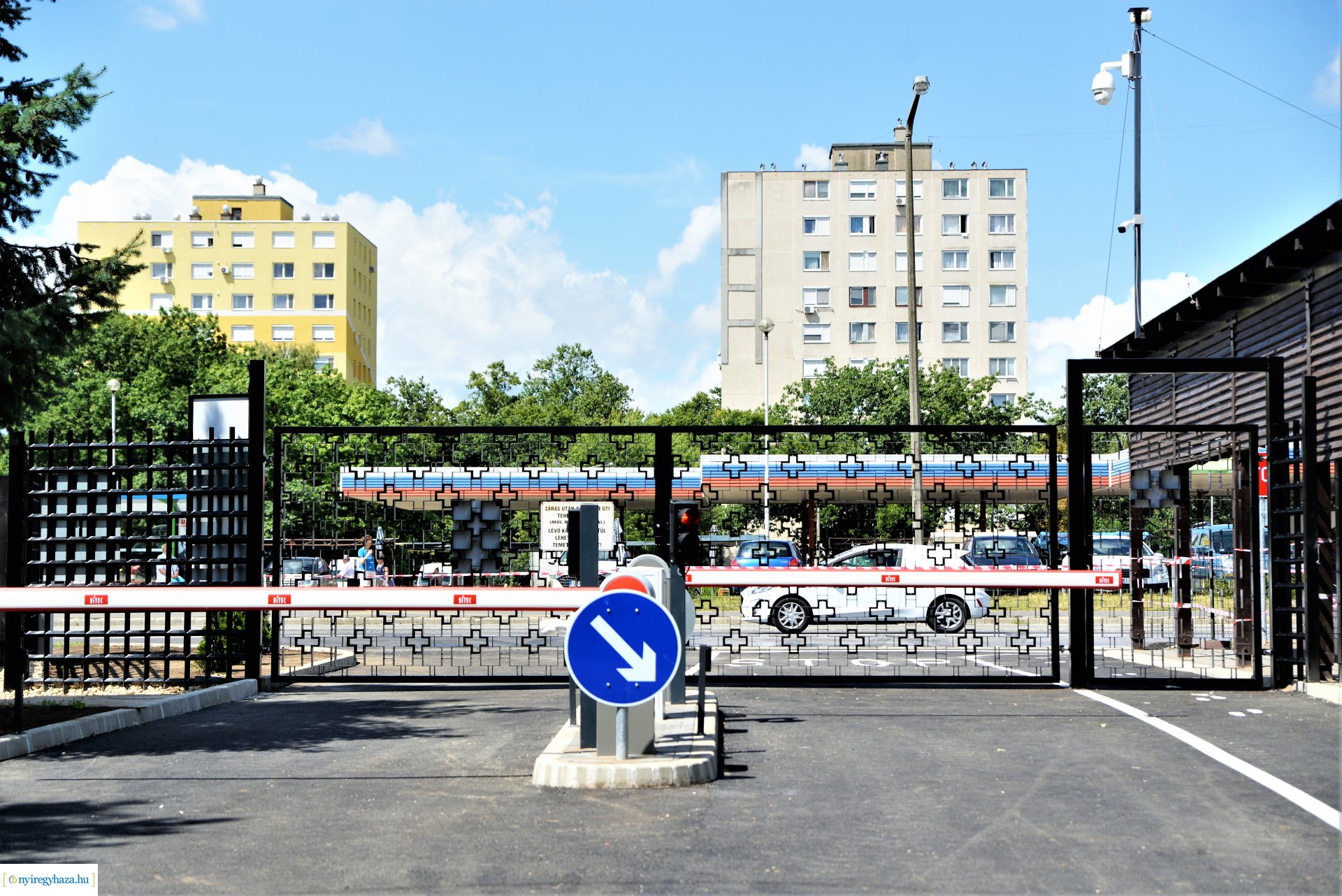 Befejeződött az Északi temető Korányi úti bejáratának felújítása