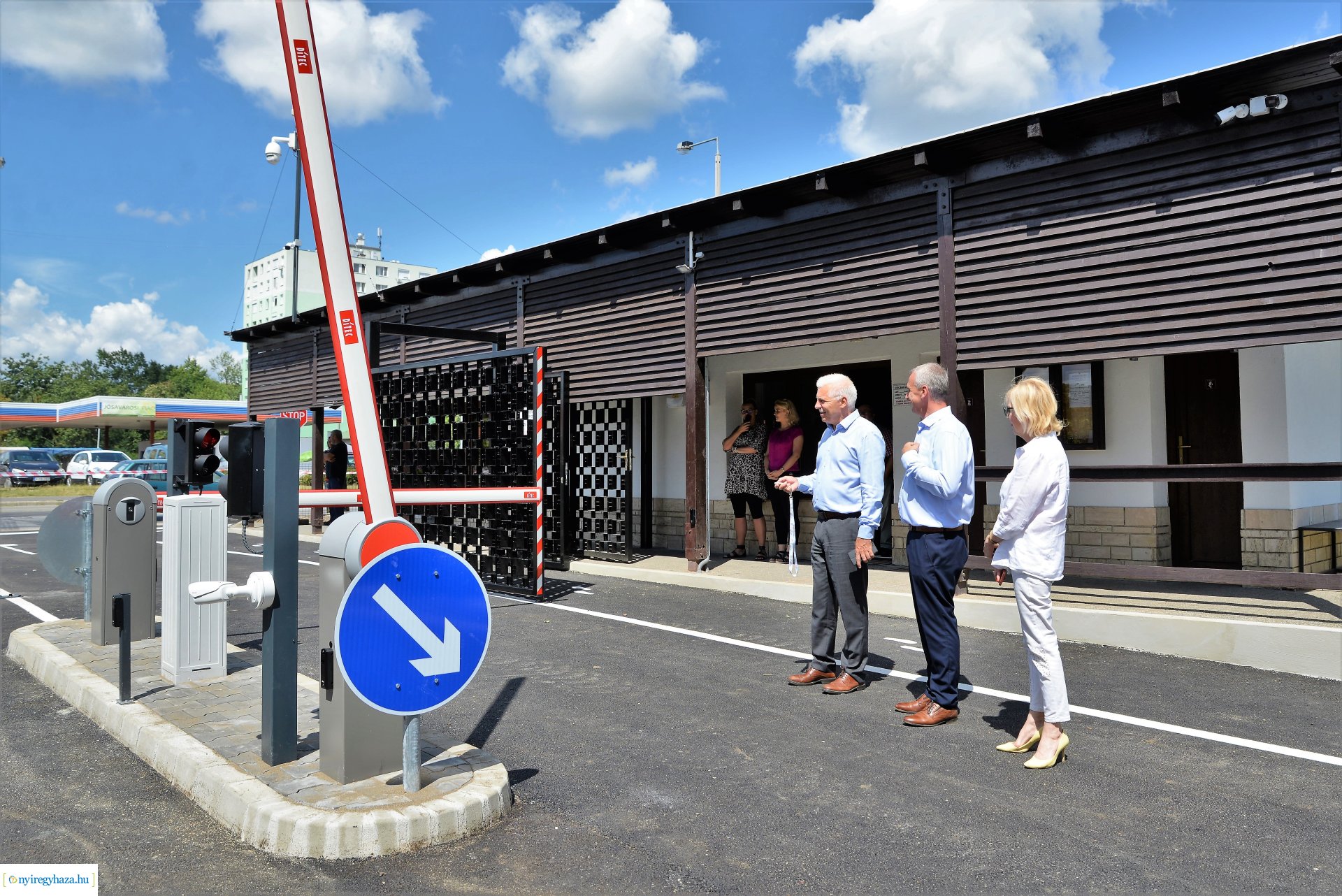 Befejeződött az Északi temető Korányi úti bejáratának felújítása