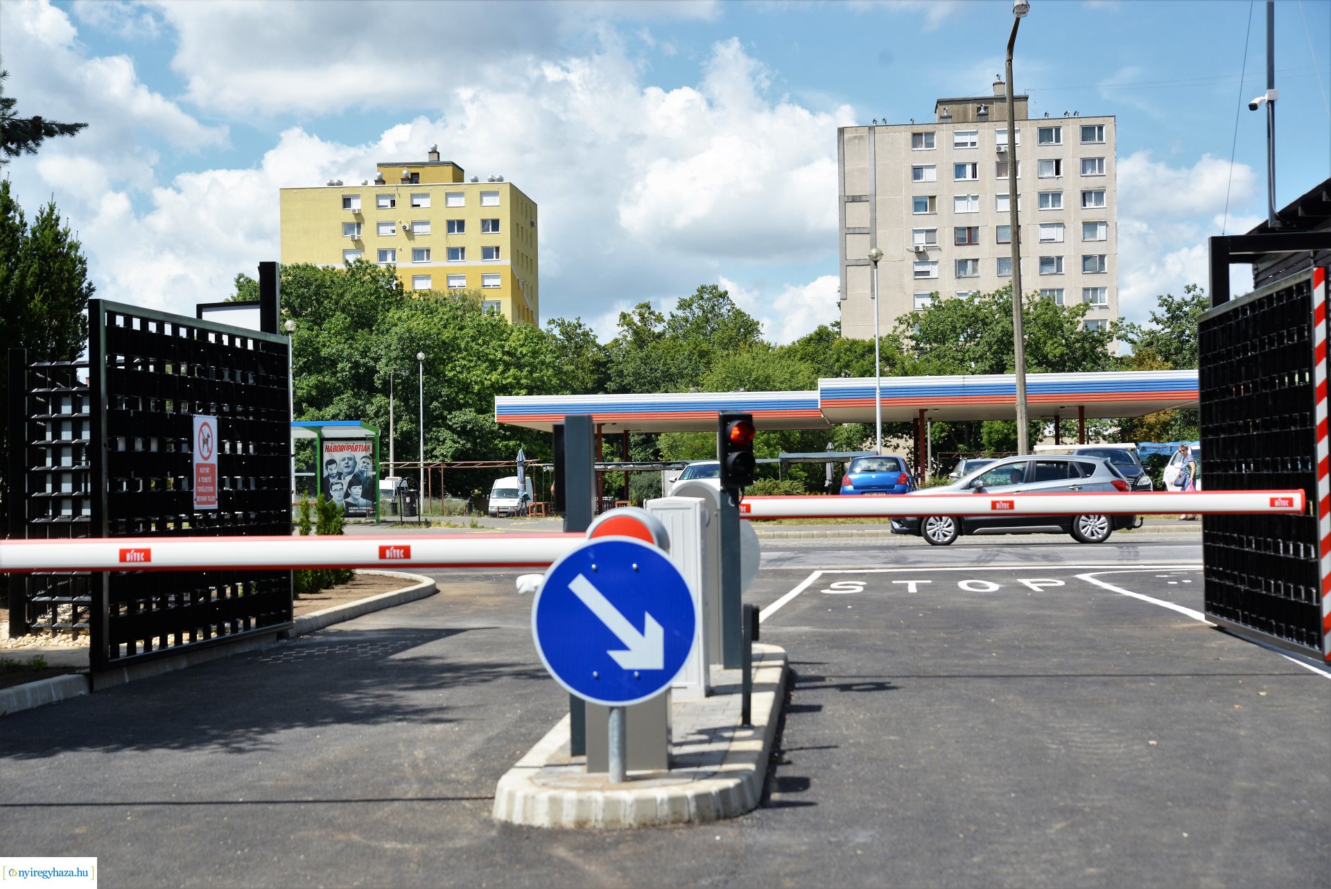 Befejeződött az Északi temető Korányi úti bejáratának felújítása