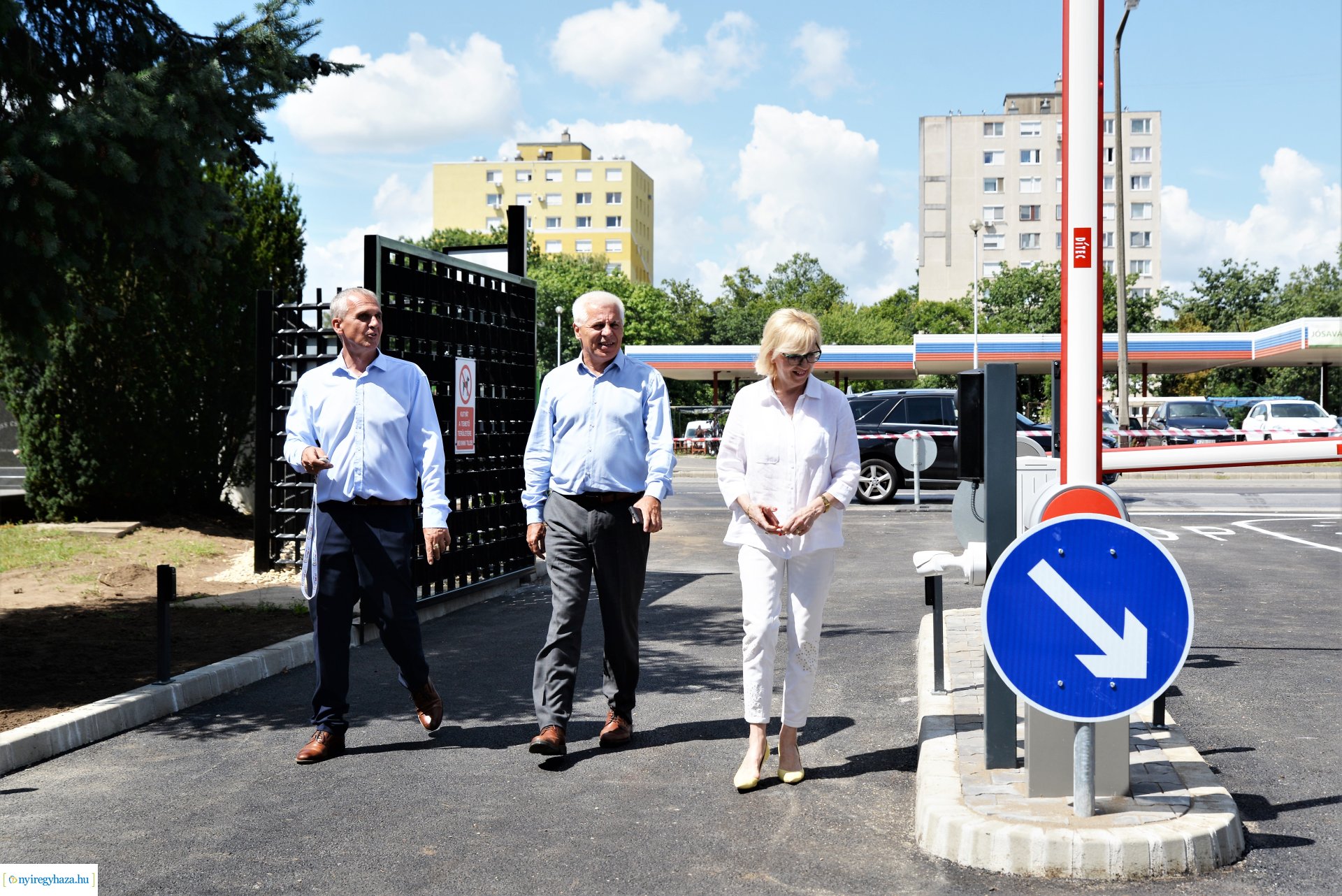Befejeződött az Északi temető Korányi úti bejáratának felújítása