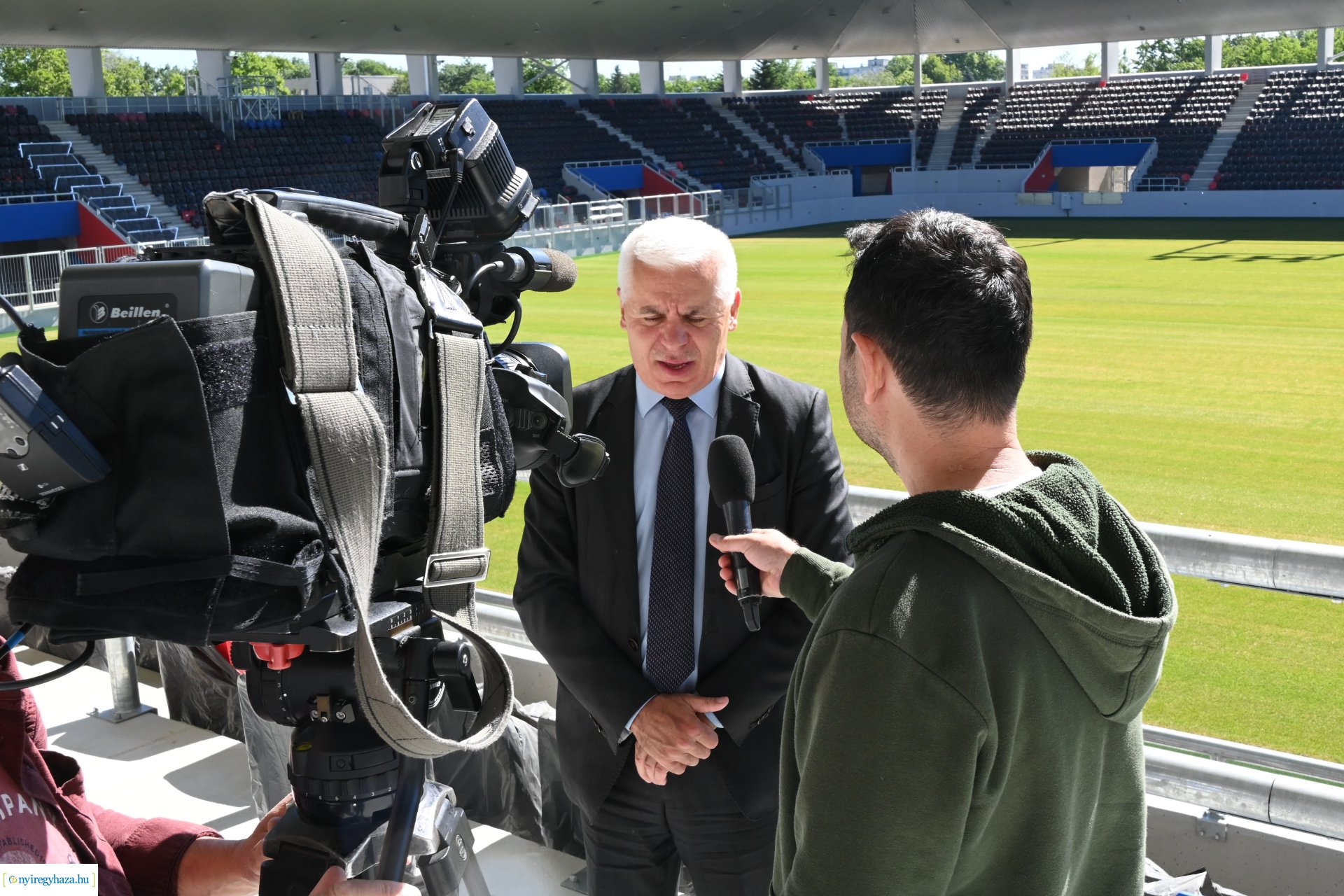 Bejárás a Városi Stadionban