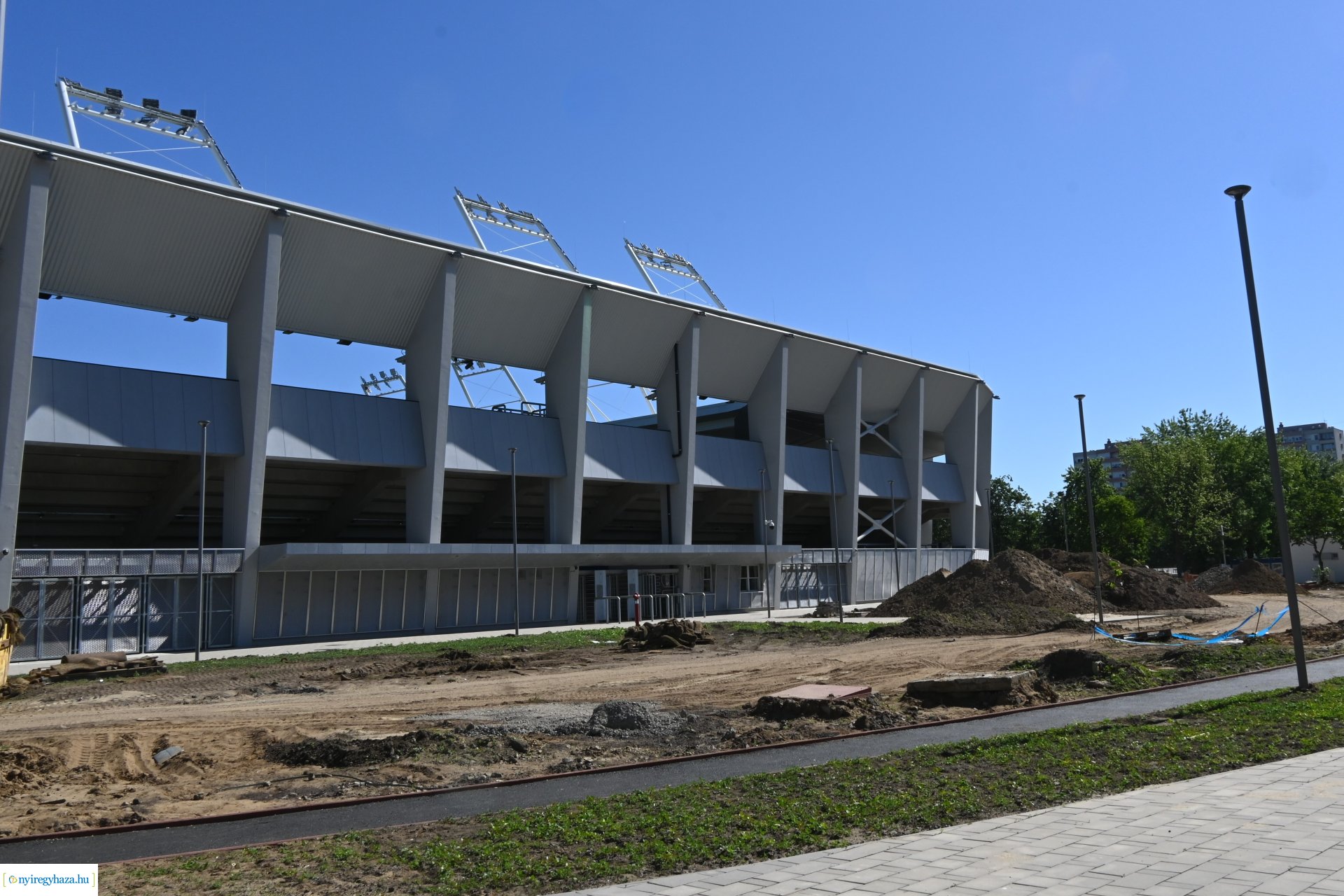 Bejárás a Városi Stadionban