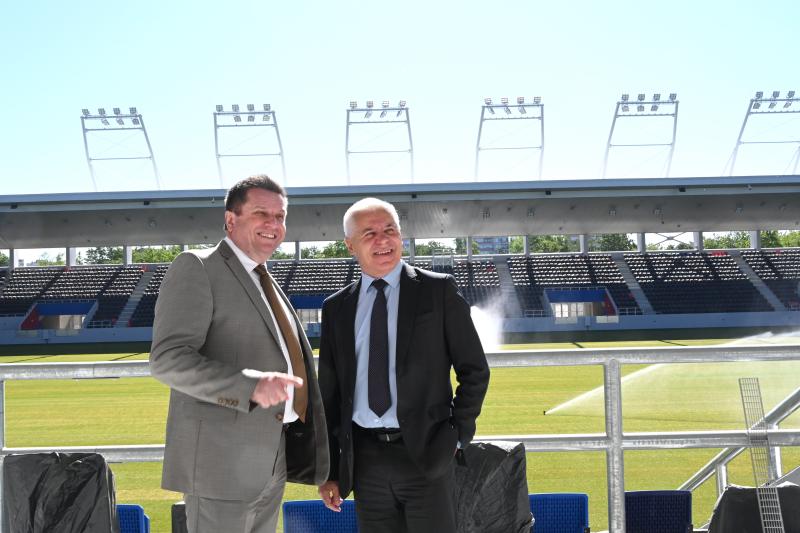 Bejárás a Városi Stadionban