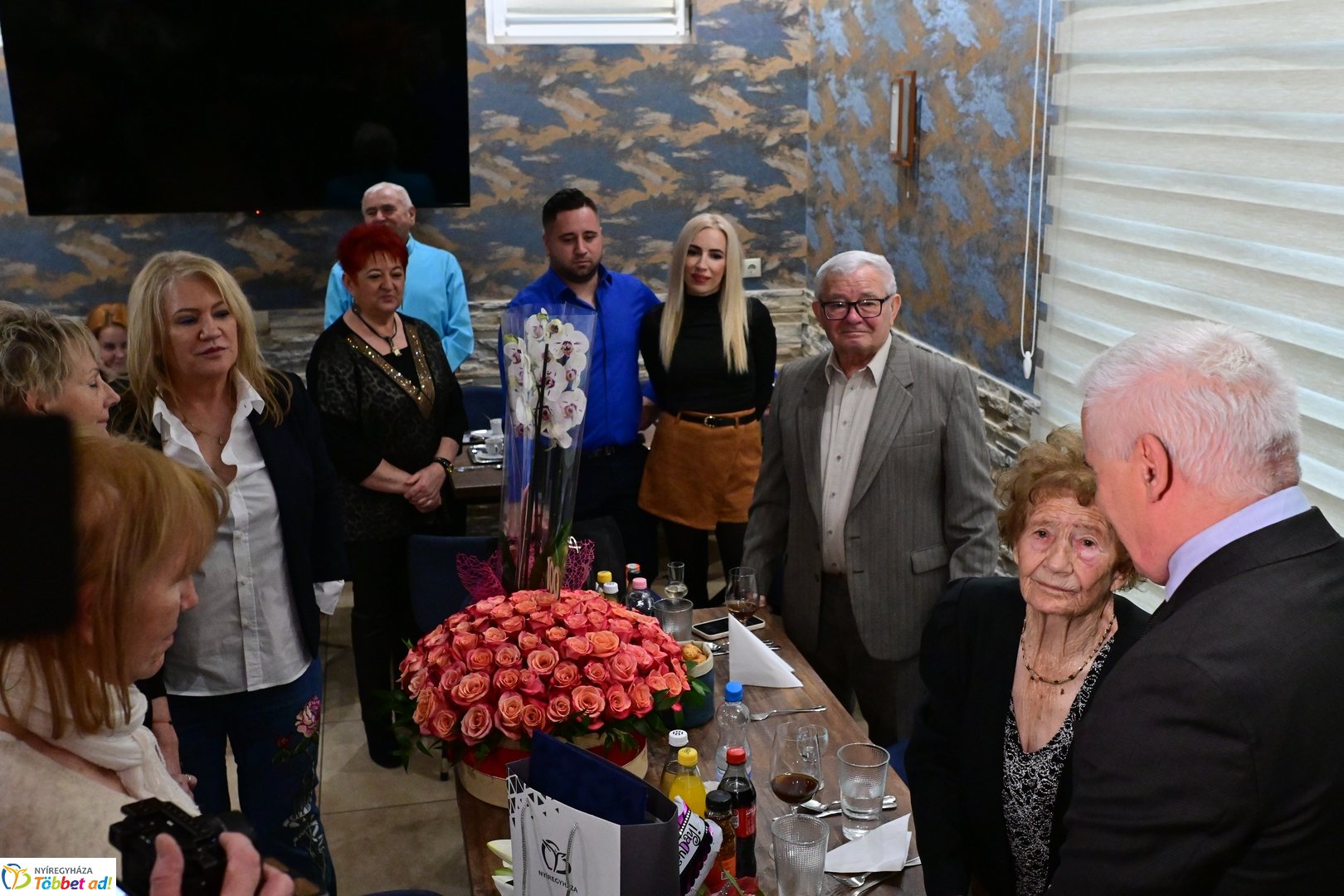 Belme Lászlóné Ilonka néni 100 éves