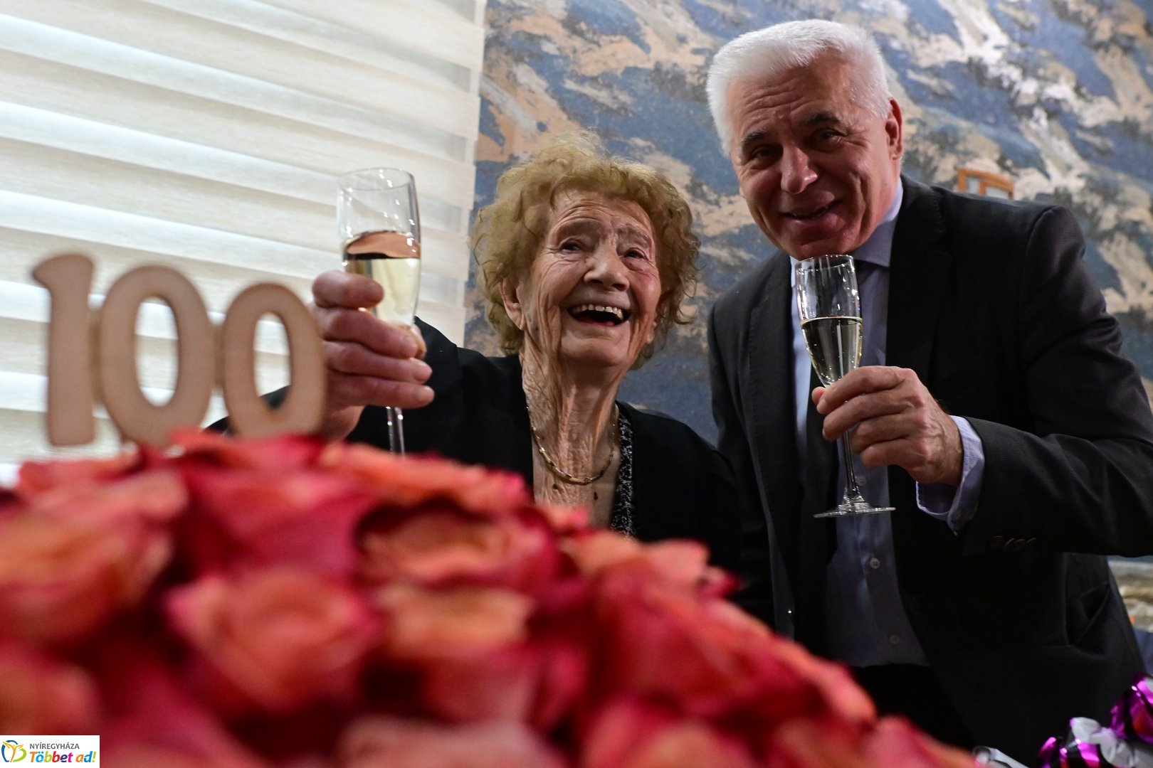 Belme Lászlóné Ilonka néni 100 éves