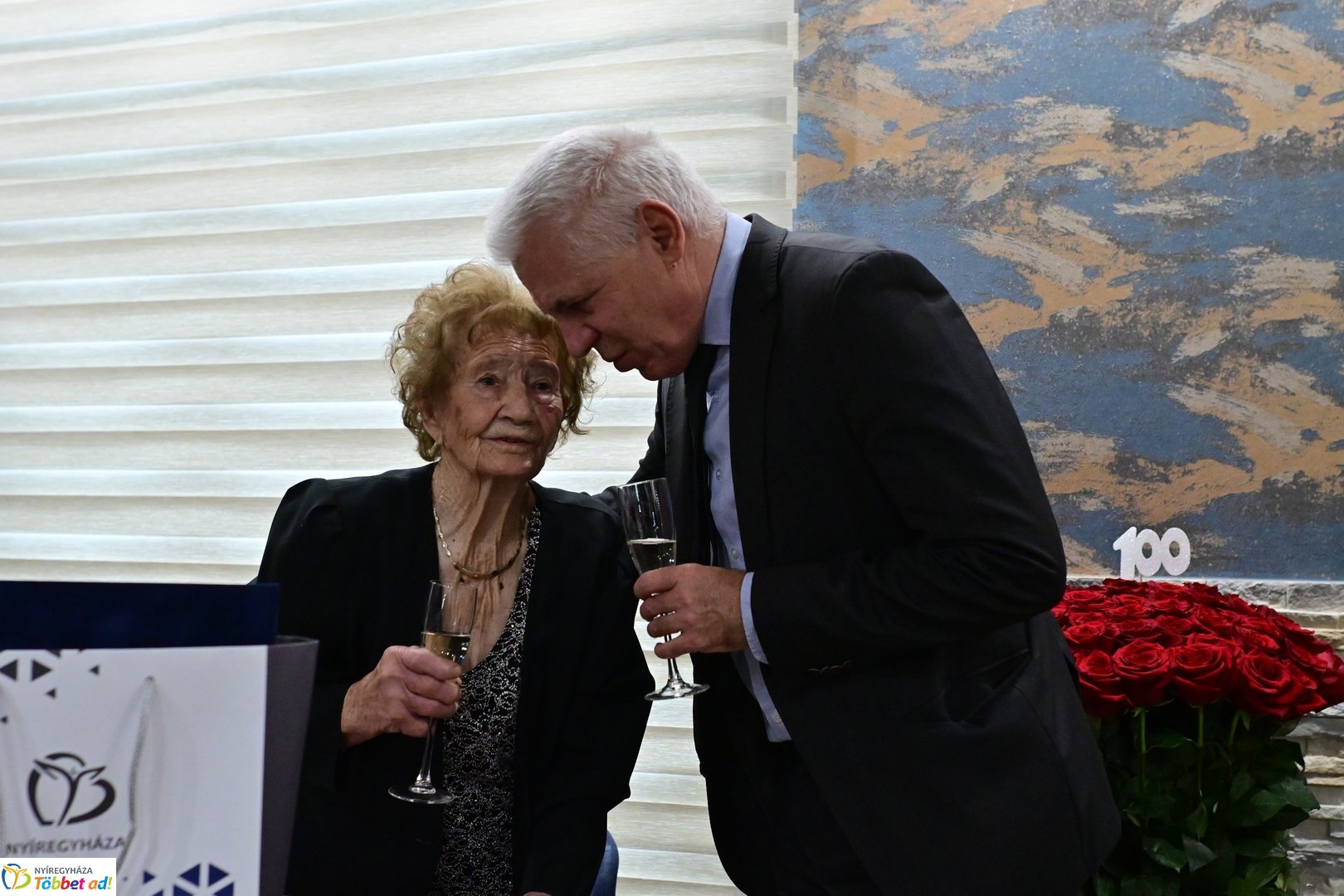 Belme Lászlóné Ilonka néni 100 éves