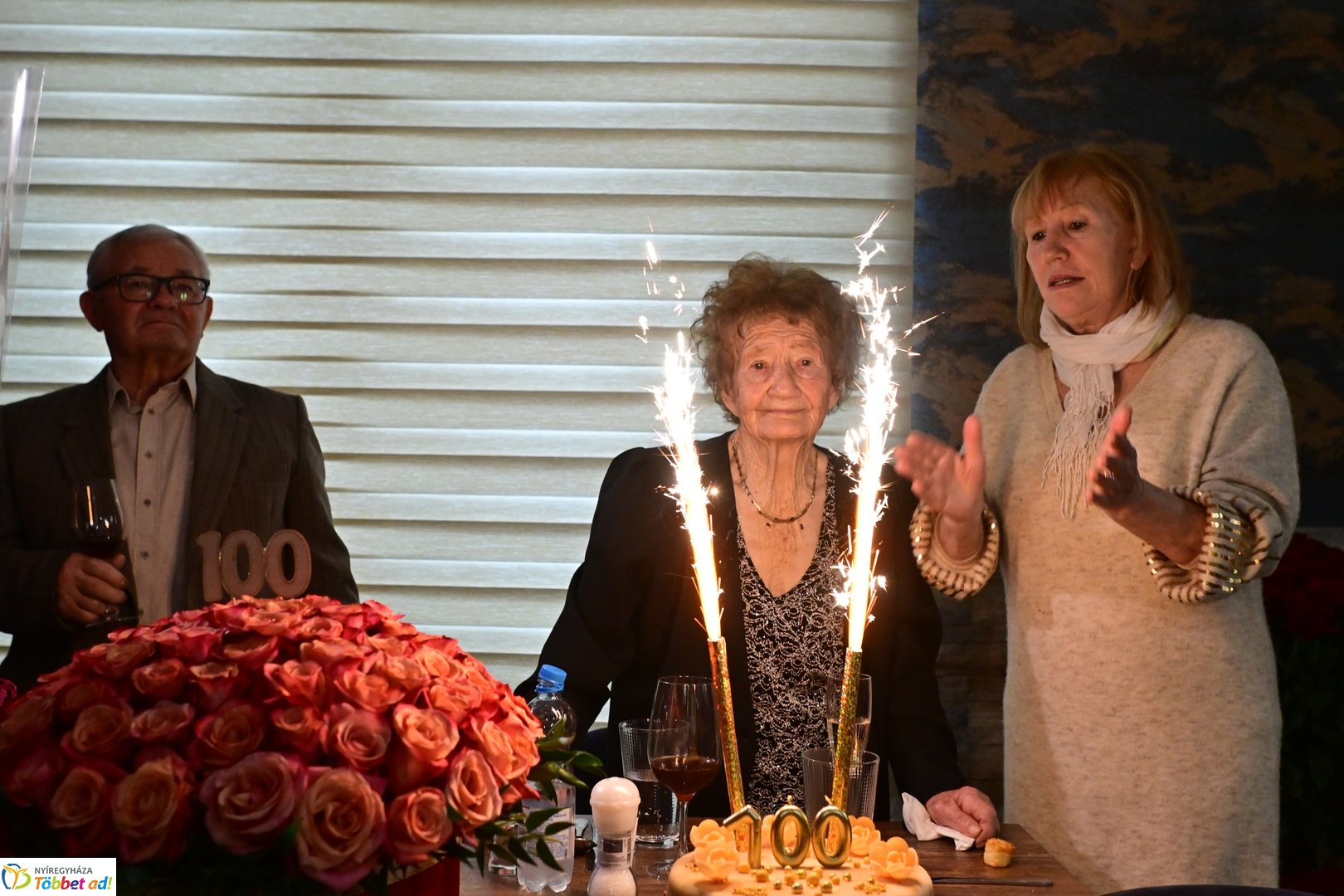 Belme Lászlóné Ilonka néni 100 éves