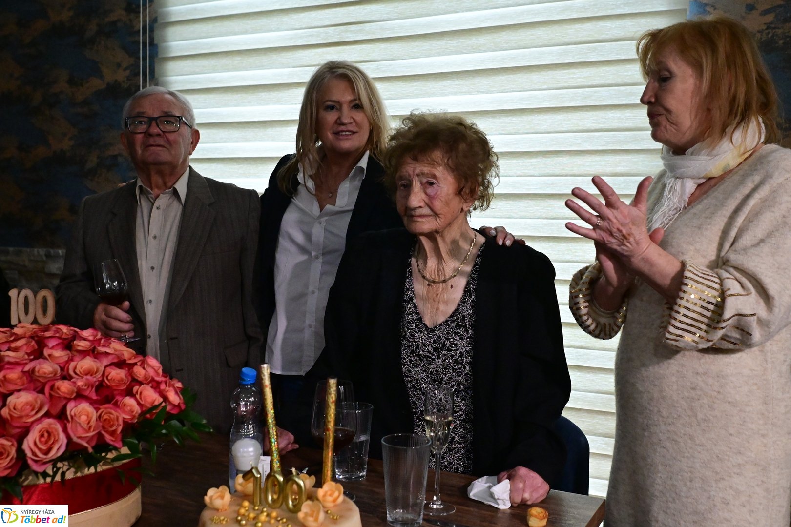 Belme Lászlóné Ilonka néni 100 éves