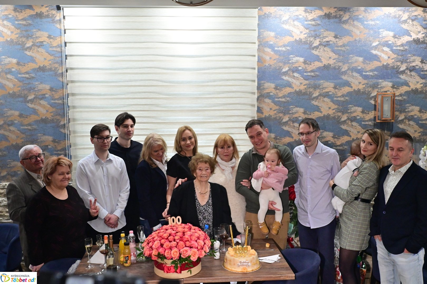 Belme Lászlóné Ilonka néni 100 éves