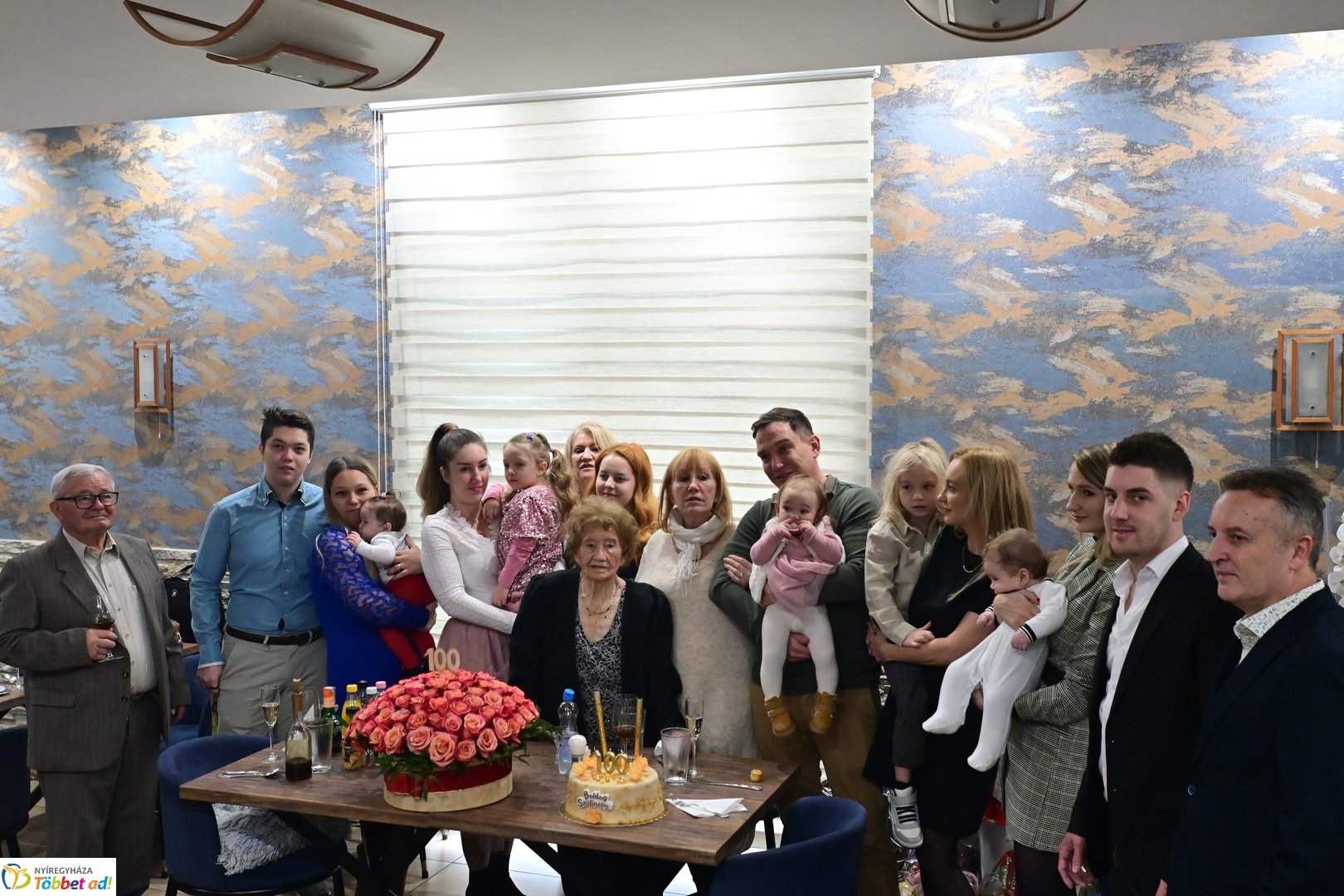 Belme Lászlóné Ilonka néni 100 éves