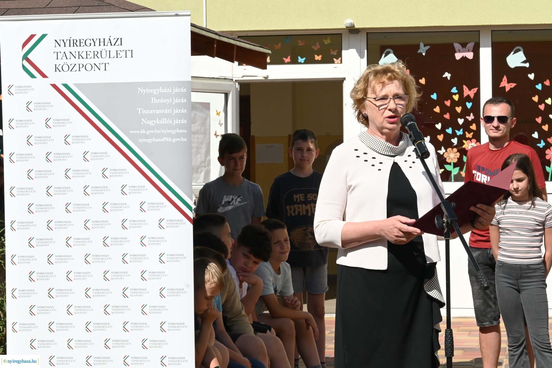 Belső udvar átadás a Kertvárosi Tagintézményben