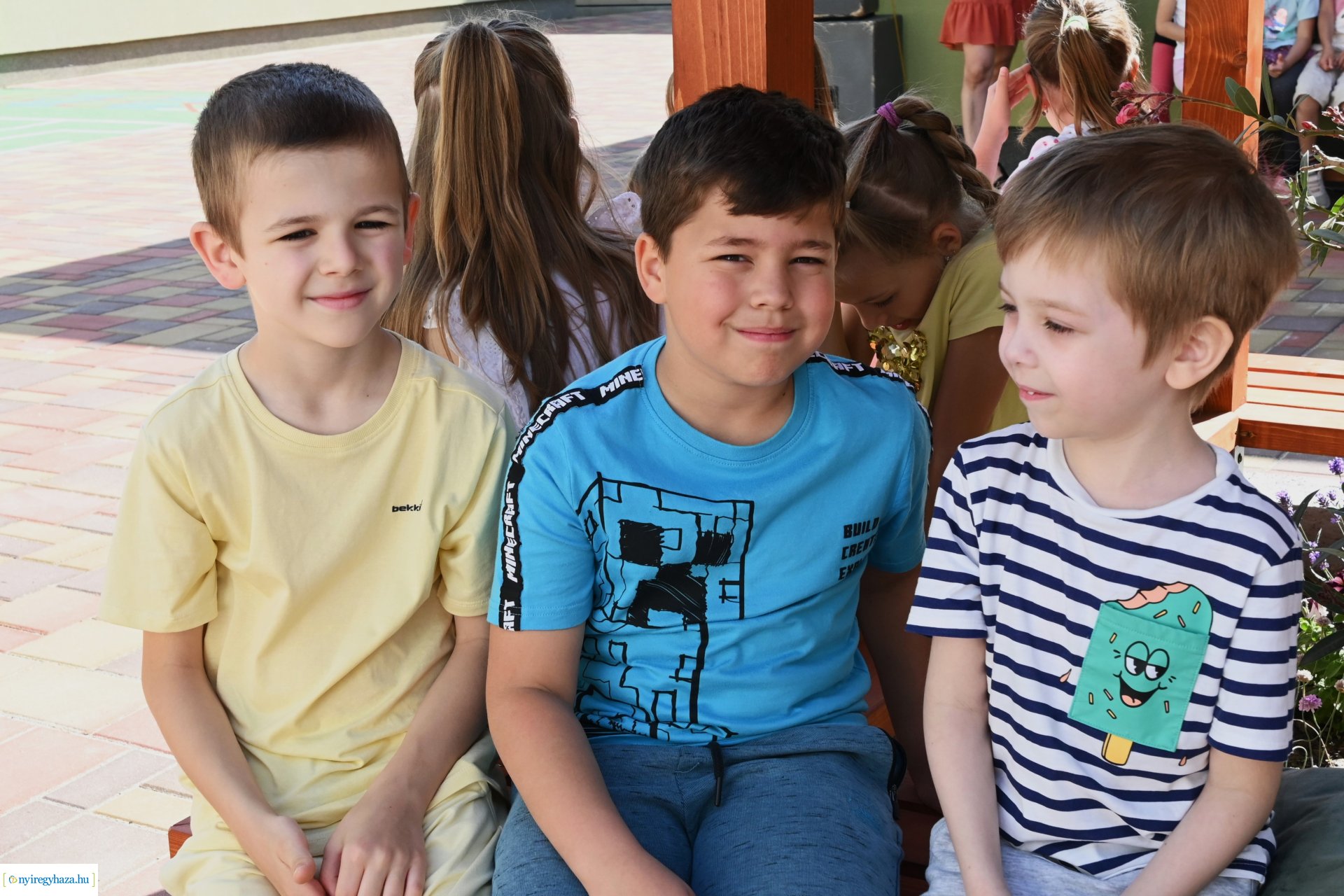 Belső udvar átadás a Kertvárosi Tagintézményben