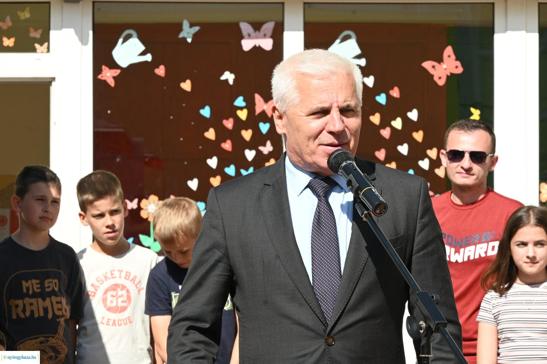 Belső udvar átadás a Kertvárosi Tagintézményben