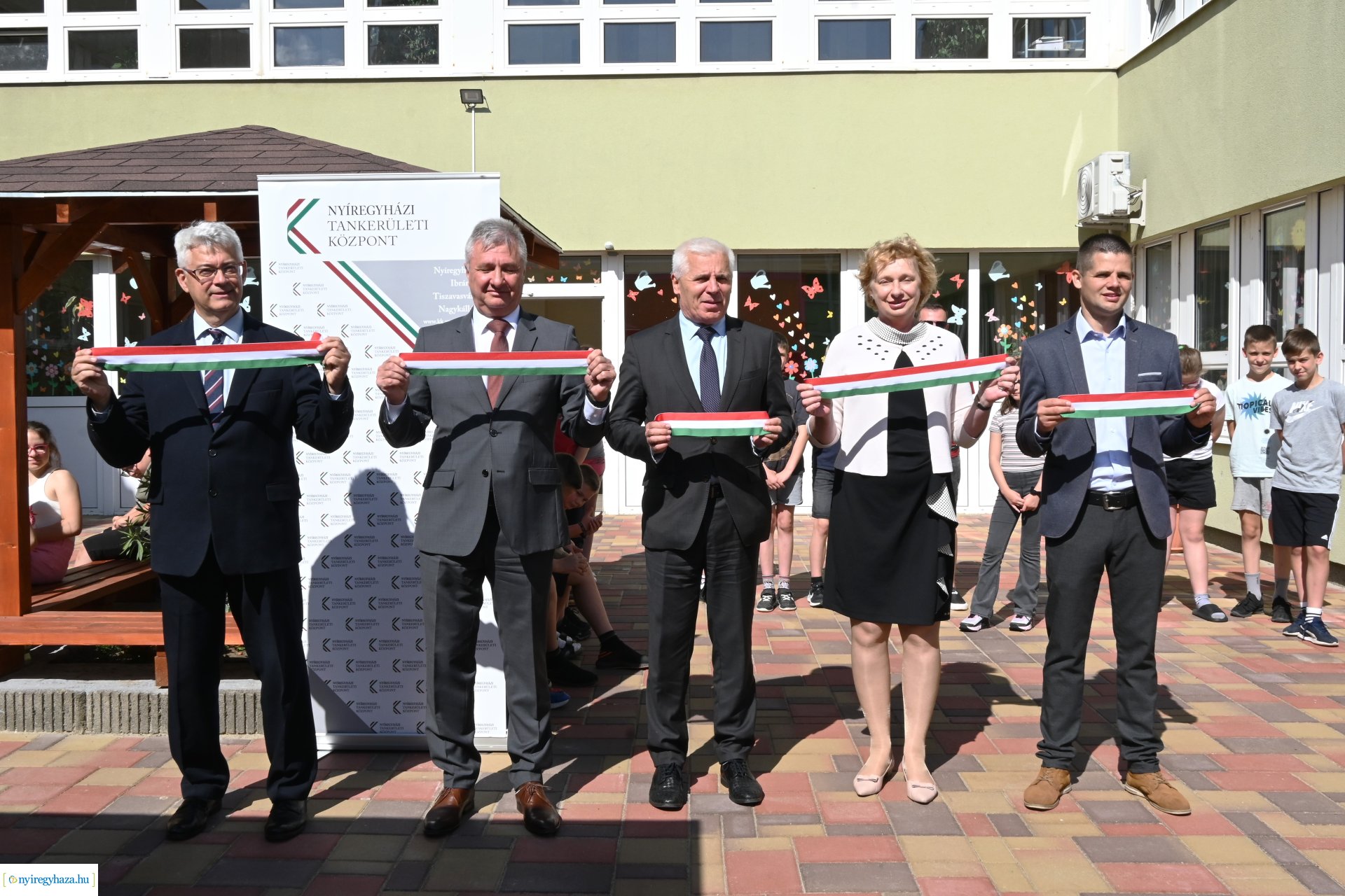 Belső udvar átadás a Kertvárosi Tagintézményben