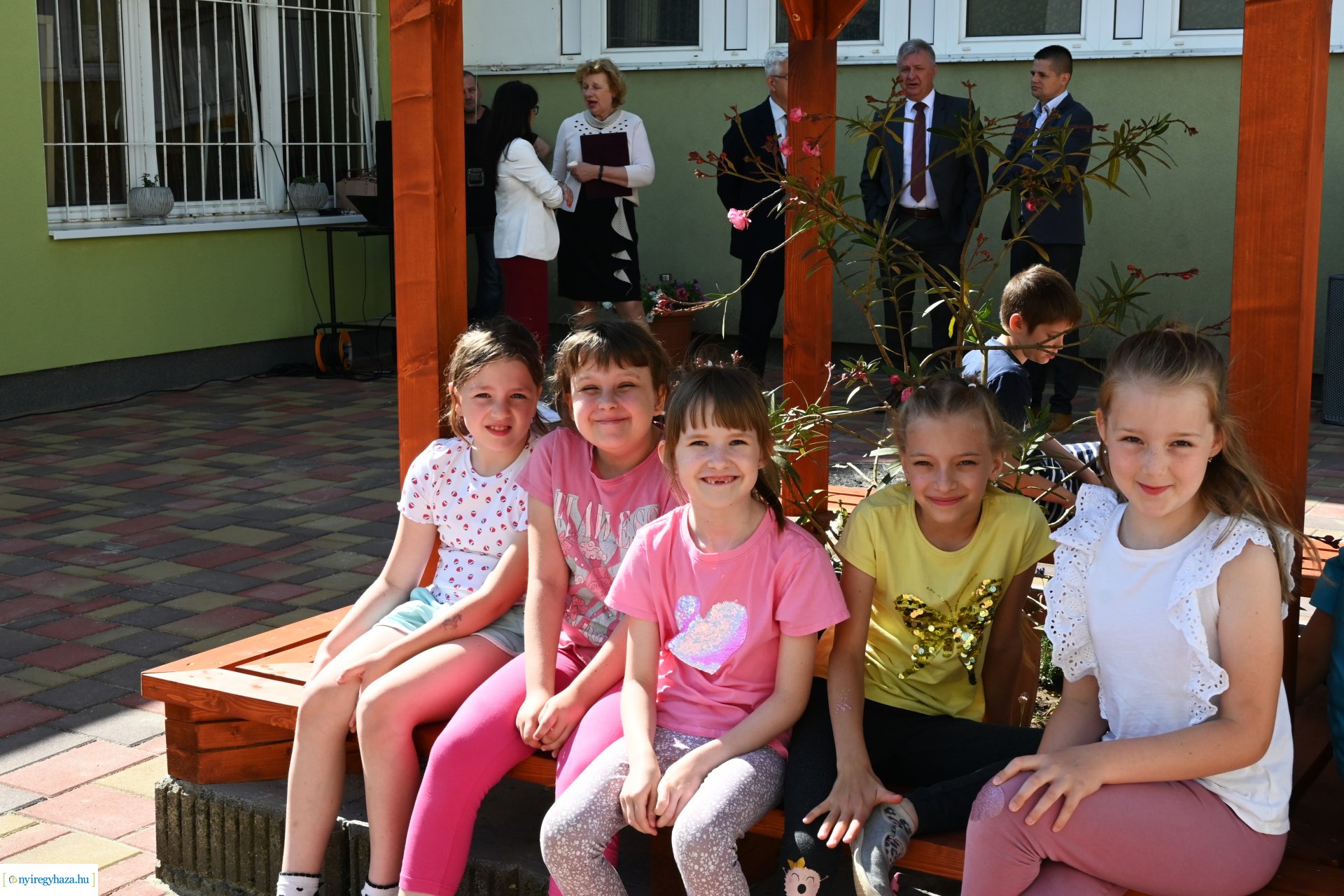 Belső udvar átadás a Kertvárosi Tagintézményben