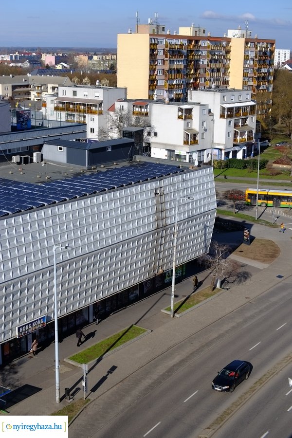 Belvárosi madártávlat - Kelet Áruház, Zsinagóga