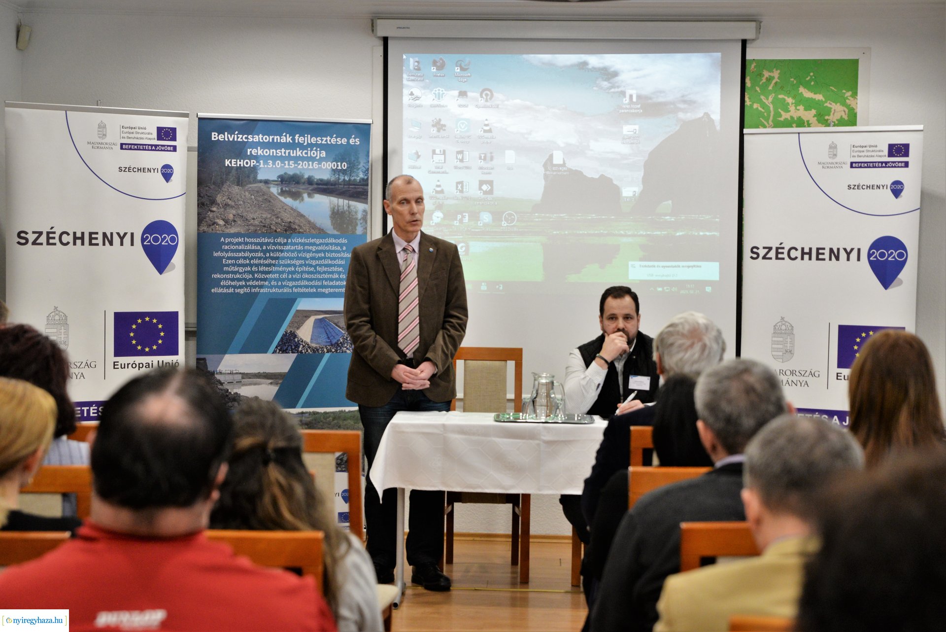 Belvízcsatornák fejlesztése és rekonstrukciója - projektzáró a Vízügynél