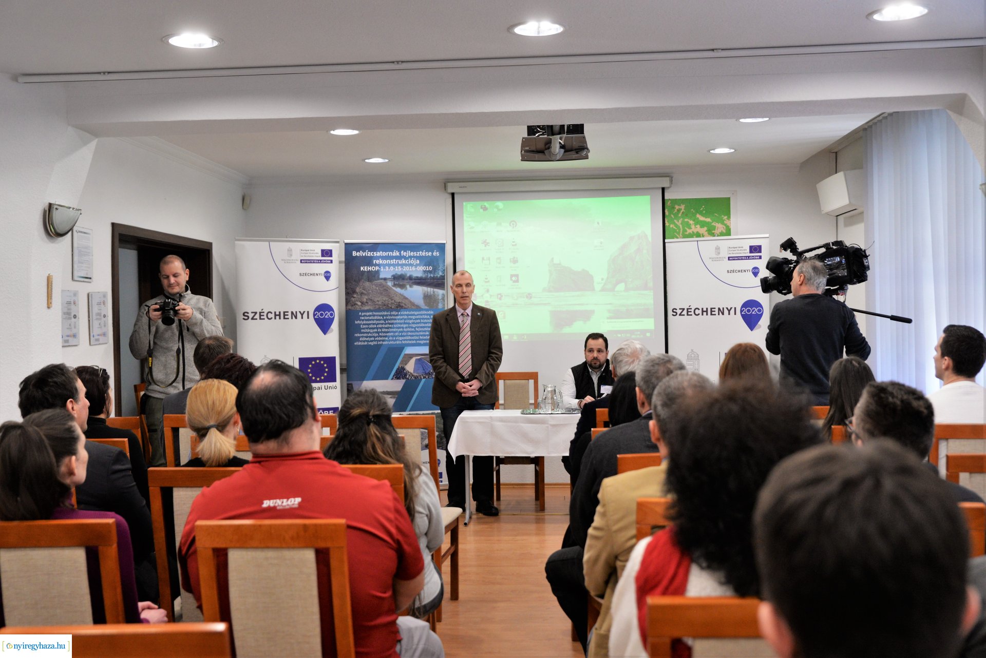 Belvízcsatornák fejlesztése és rekonstrukciója - projektzáró a Vízügynél