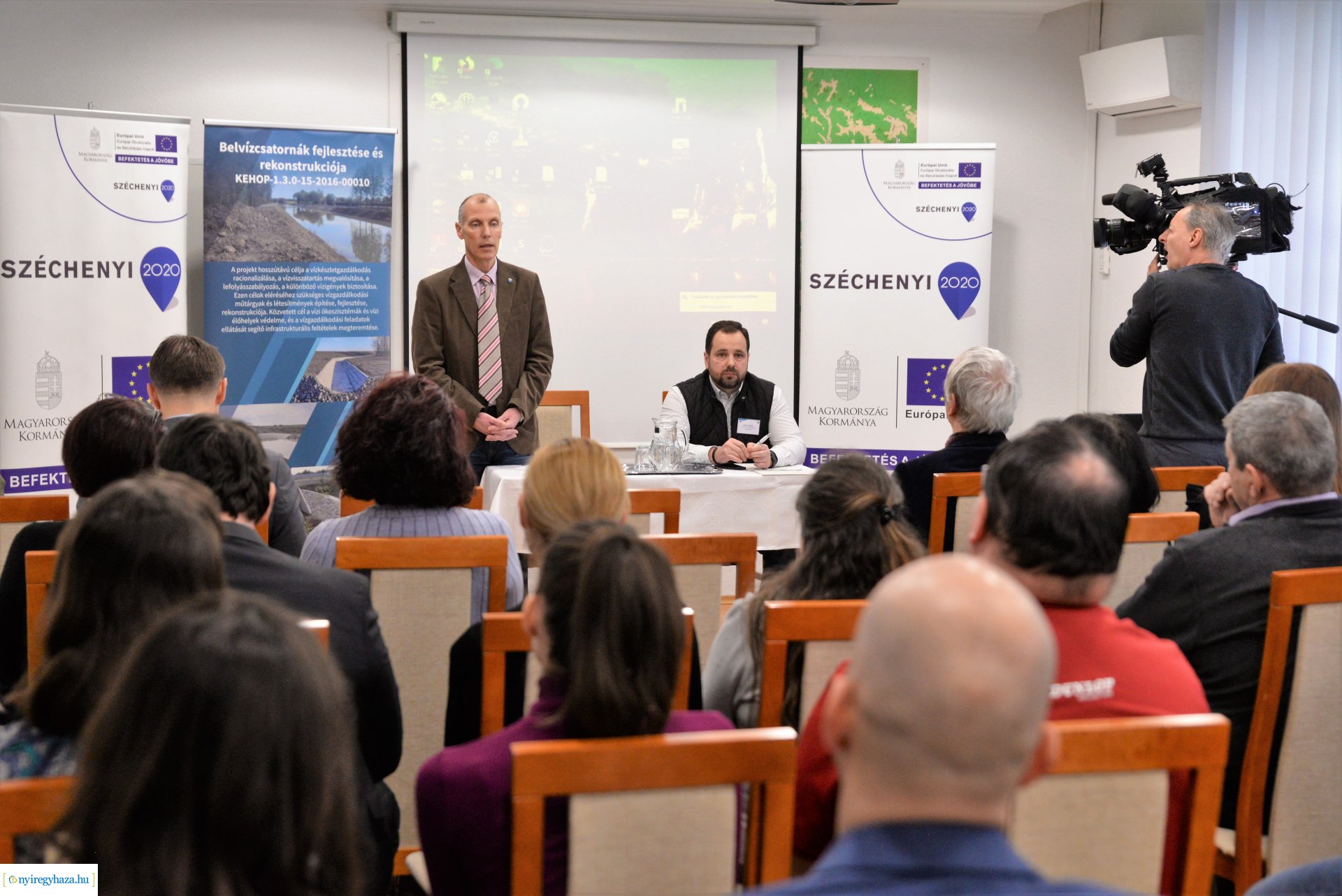 Belvízcsatornák fejlesztése és rekonstrukciója - projektzáró a Vízügynél