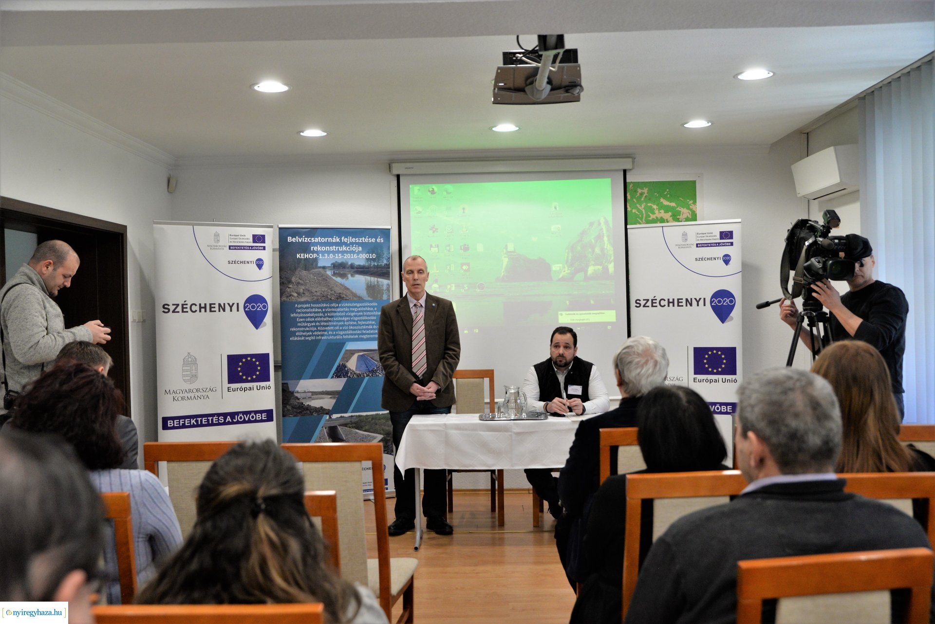 Belvízcsatornák fejlesztése és rekonstrukciója - projektzáró a Vízügynél