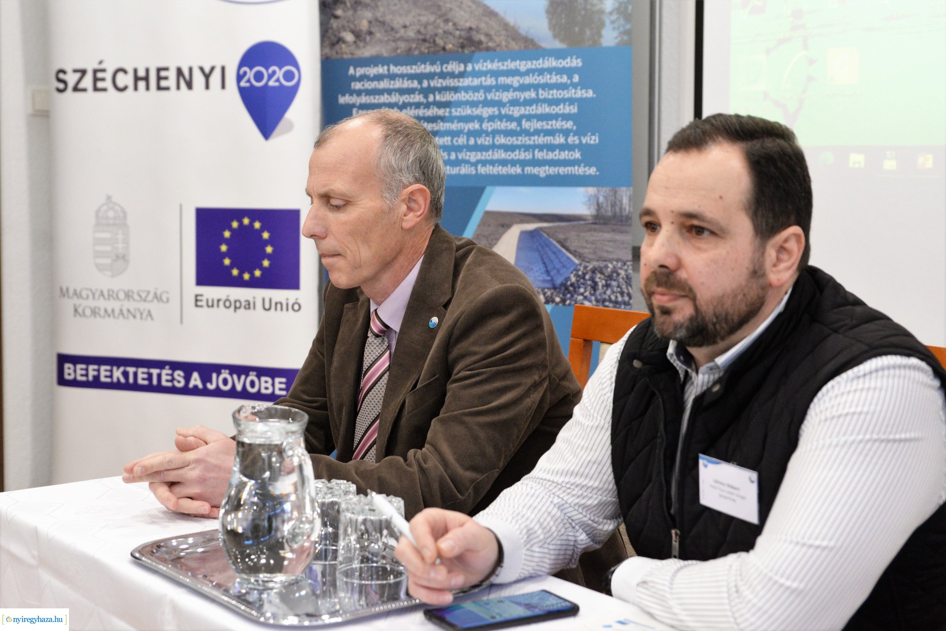 Belvízcsatornák fejlesztése és rekonstrukciója - projektzáró a Vízügynél