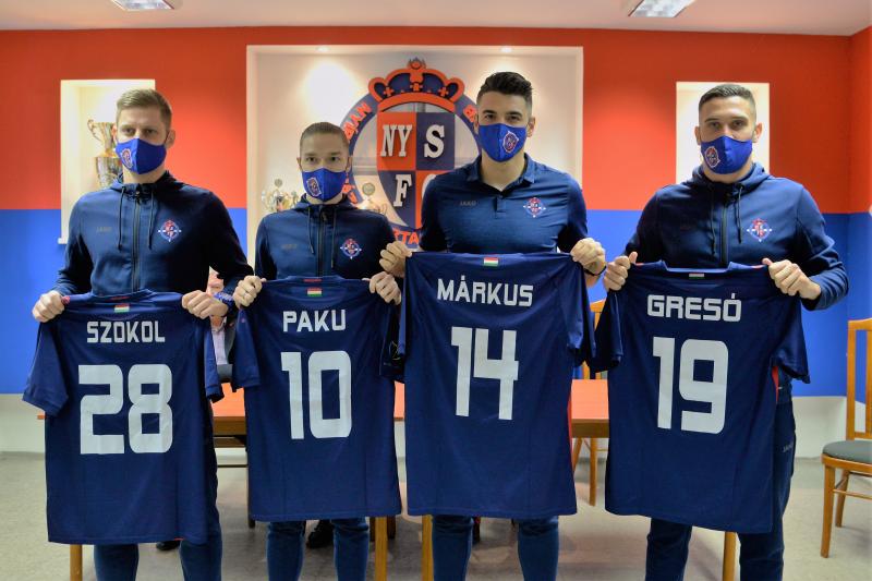 Bemutatta új játékosait a Nyíregyháza Spartacus FC