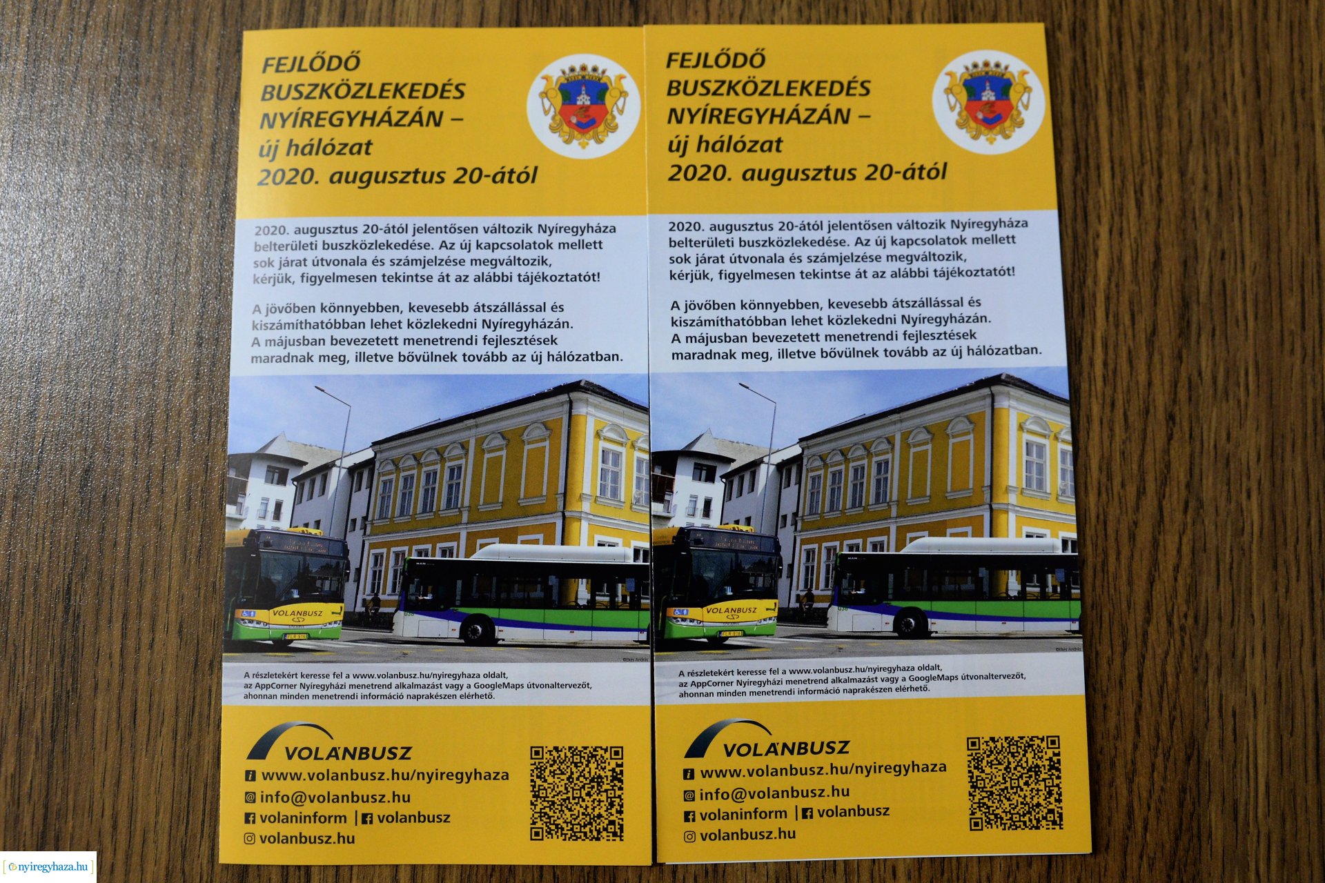 Bemutatták az új busz menetrendet