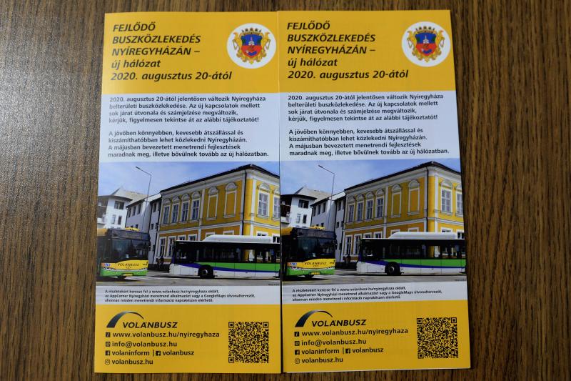 Bemutatták az új busz menetrendet