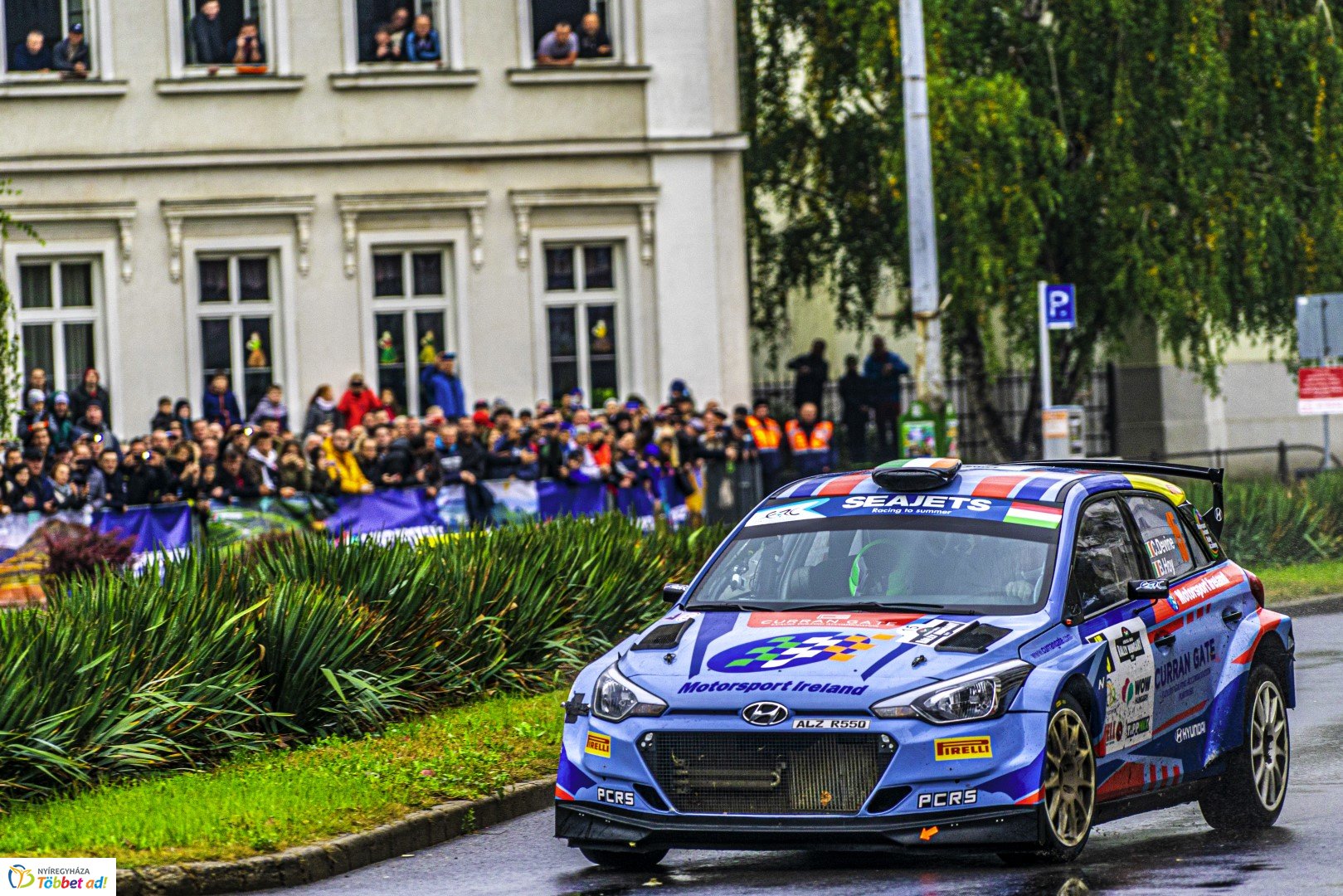 Benzingőz, gumicsikorgás... Ilyen volt a Nyíregyháza Rally EB
