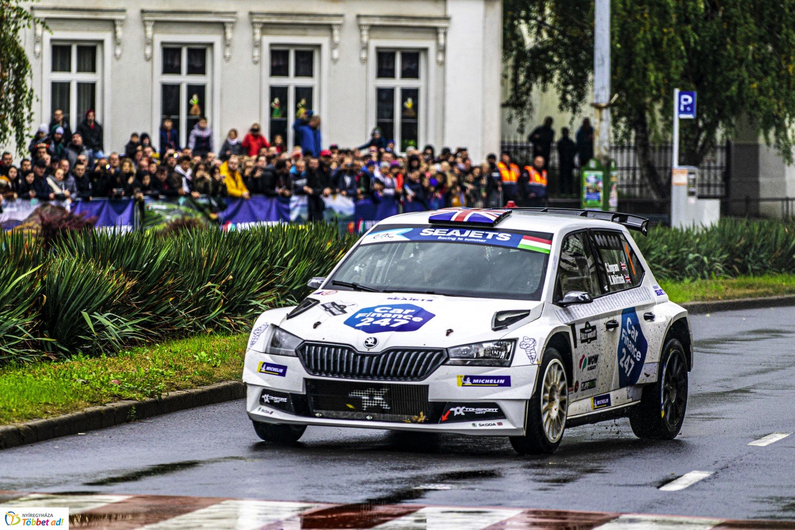 Benzingőz, gumicsikorgás... Ilyen volt a Nyíregyháza Rally EB