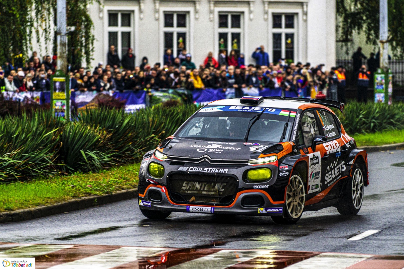 Benzingőz, gumicsikorgás... Ilyen volt a Nyíregyháza Rally EB