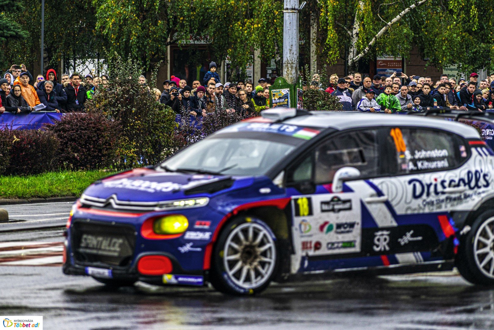 Benzingőz, gumicsikorgás... Ilyen volt a Nyíregyháza Rally EB