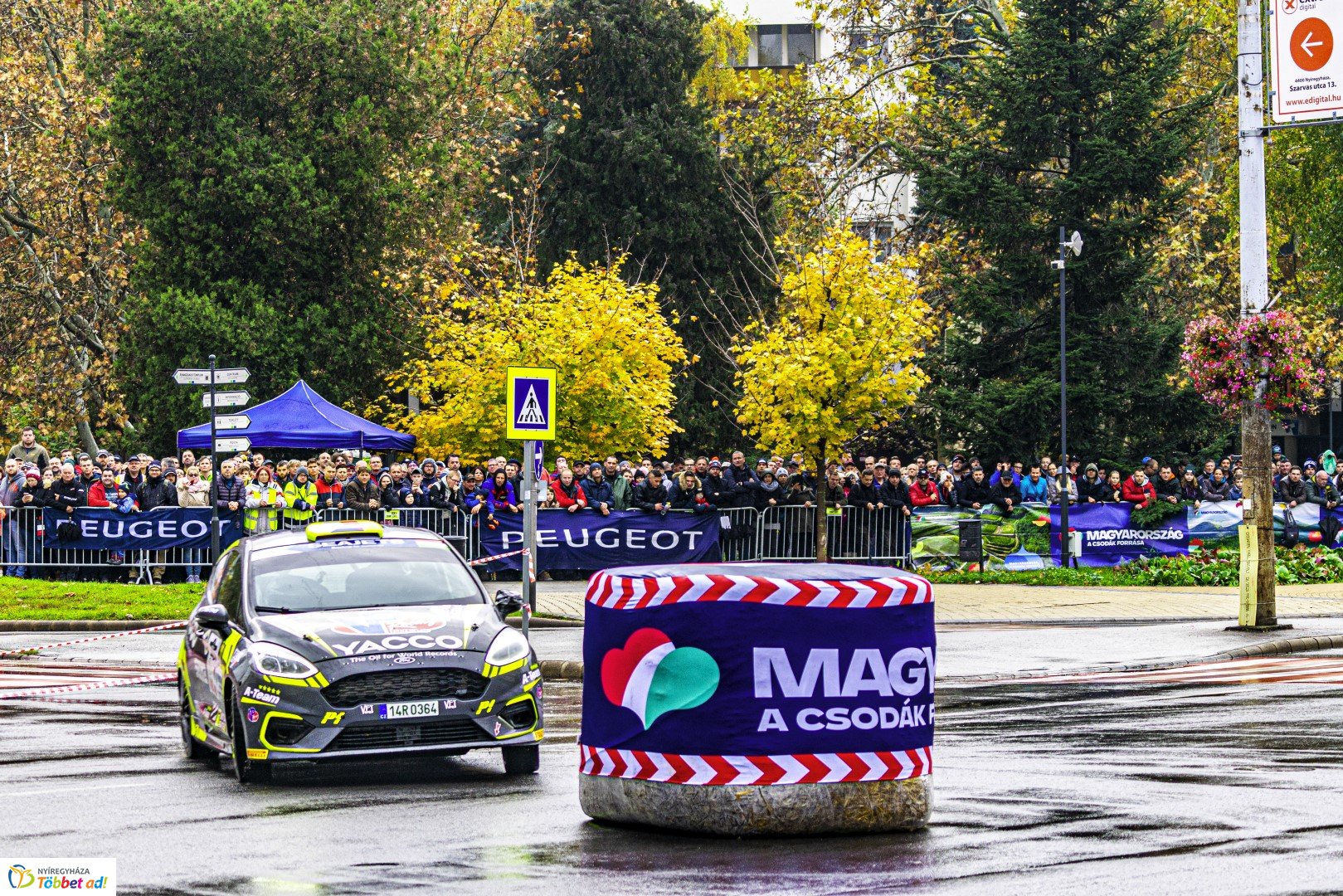 Benzingőz, gumicsikorgás... Ilyen volt a Nyíregyháza Rally EB