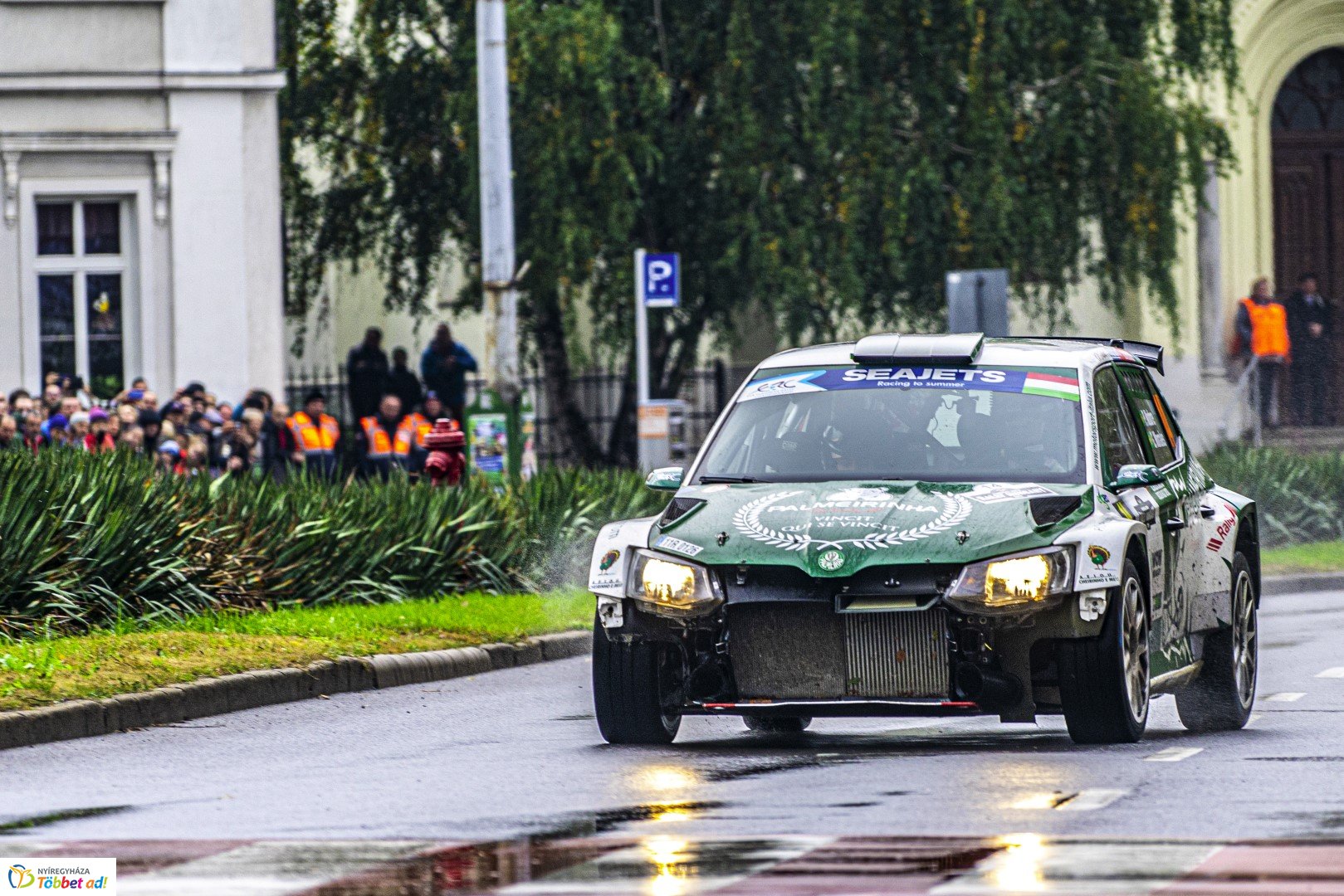 Benzingőz, gumicsikorgás... Ilyen volt a Nyíregyháza Rally EB