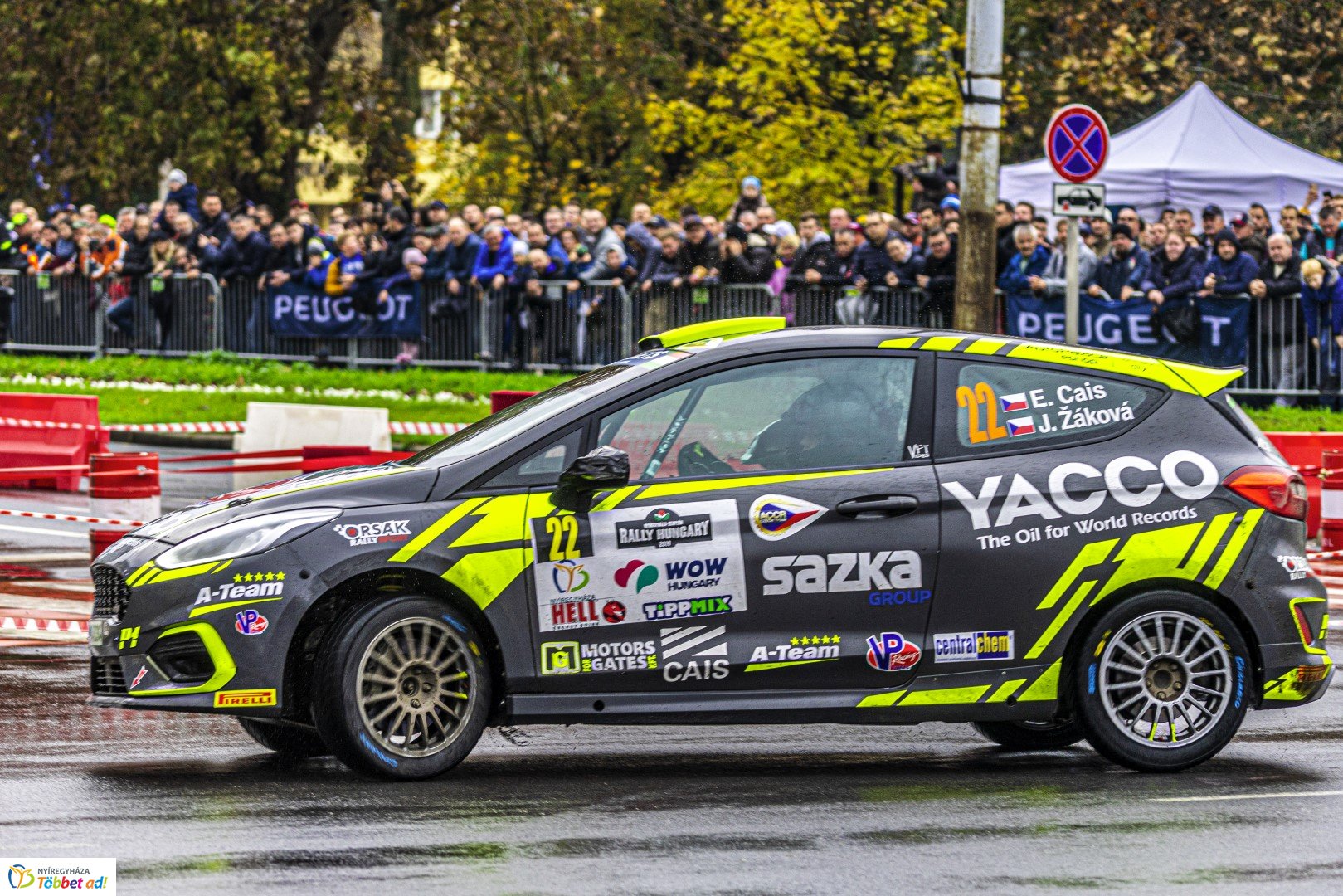 Benzingőz, gumicsikorgás... Ilyen volt a Nyíregyháza Rally EB