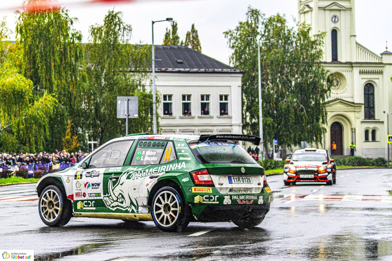 Benzingőz, gumicsikorgás... Ilyen volt a Nyíregyháza Rally EB