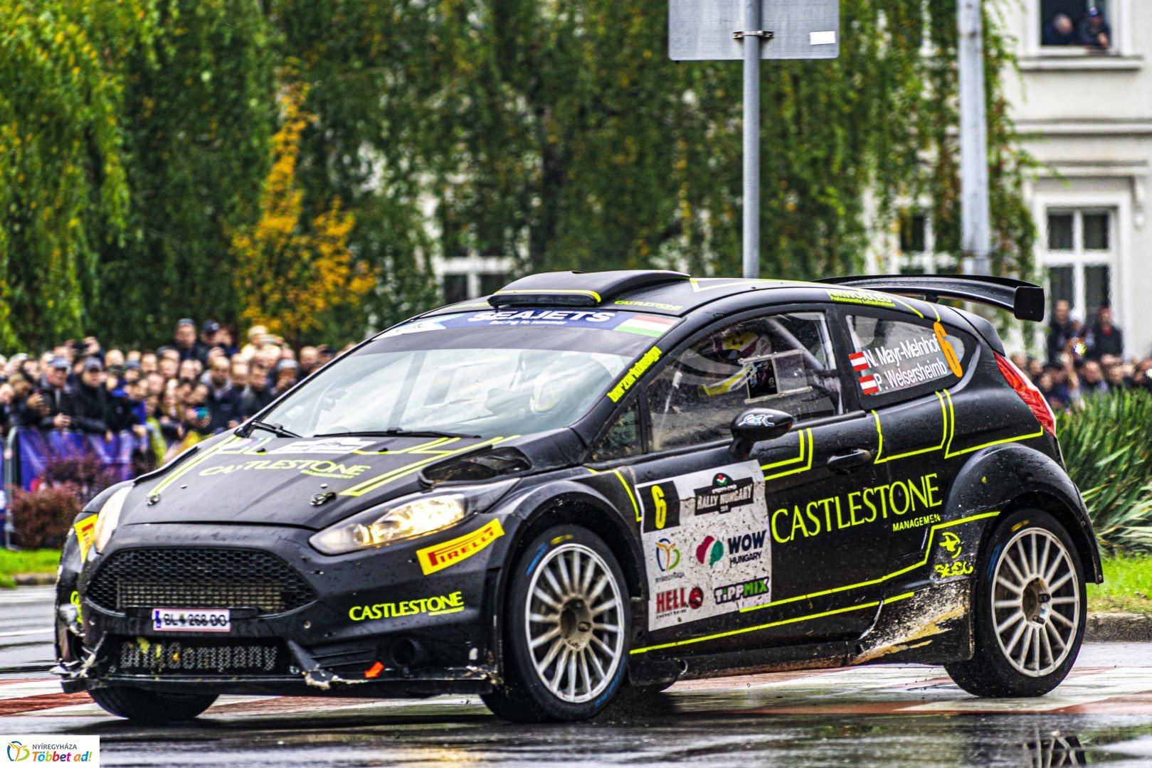 Benzingőz, gumicsikorgás... Ilyen volt a Nyíregyháza Rally EB