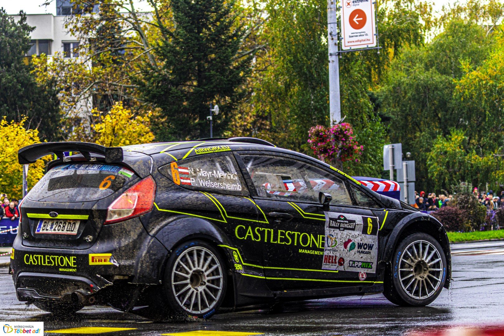 Benzingőz, gumicsikorgás... Ilyen volt a Nyíregyháza Rally EB