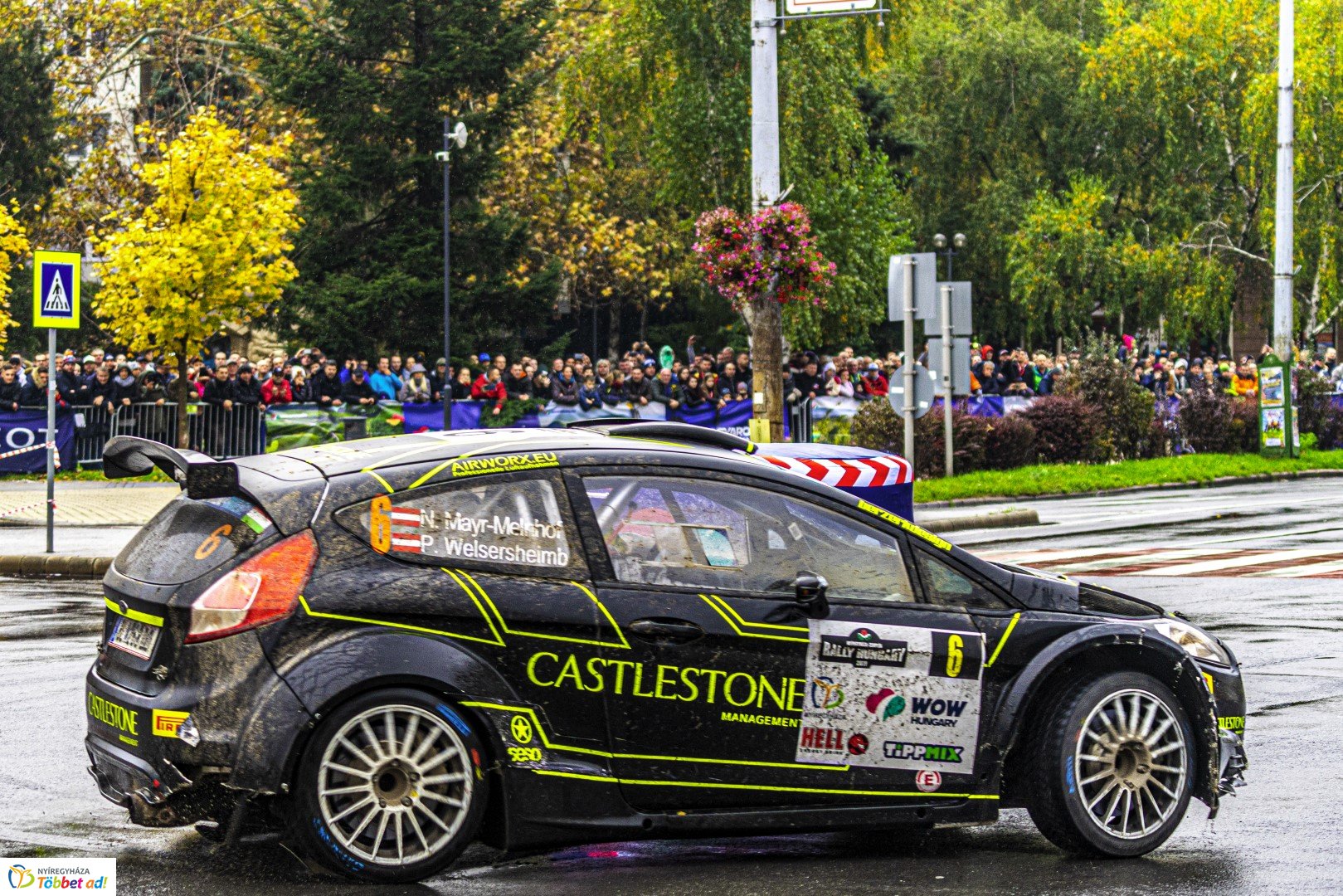 Benzingőz, gumicsikorgás... Ilyen volt a Nyíregyháza Rally EB