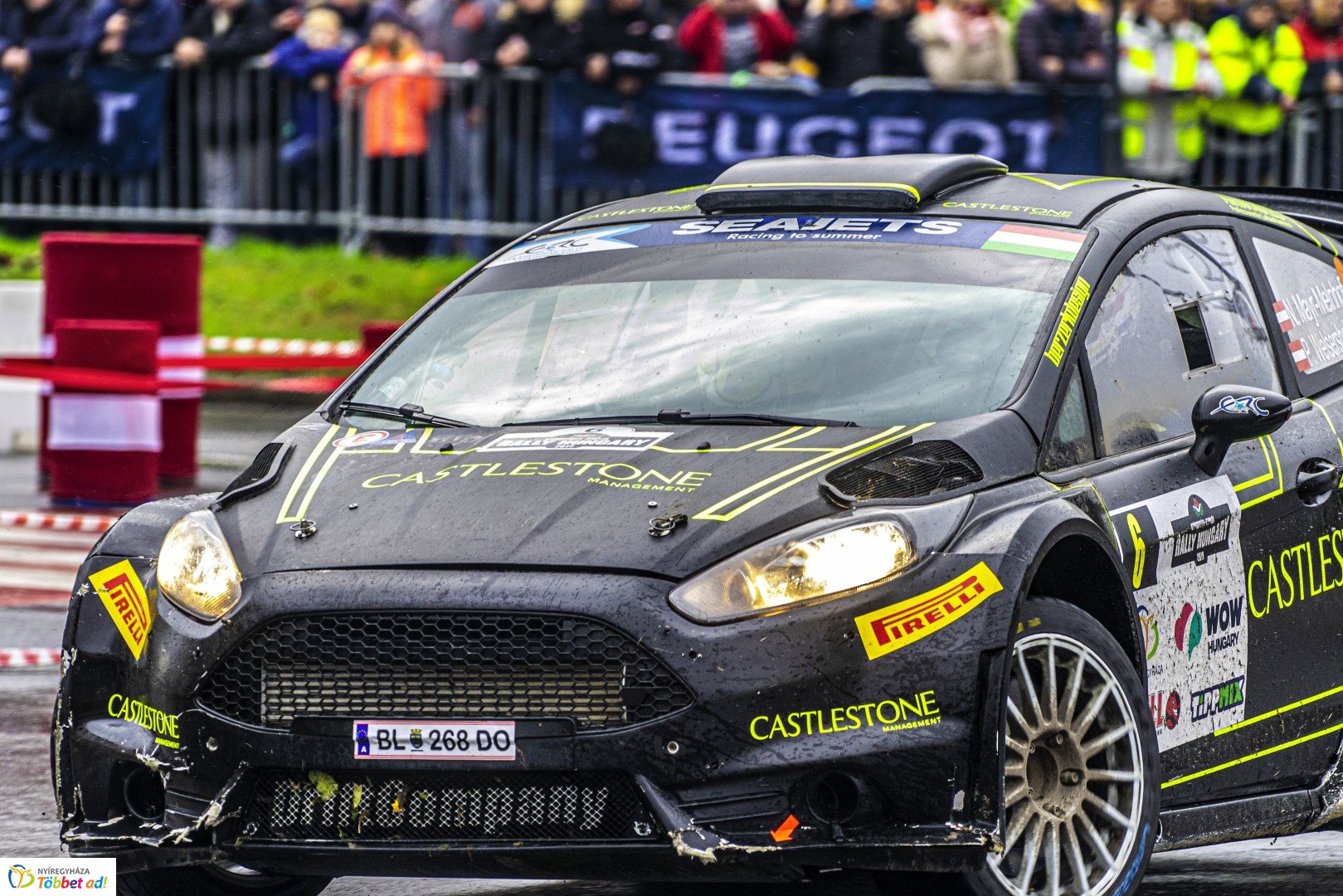 Benzingőz, gumicsikorgás... Ilyen volt a Nyíregyháza Rally EB