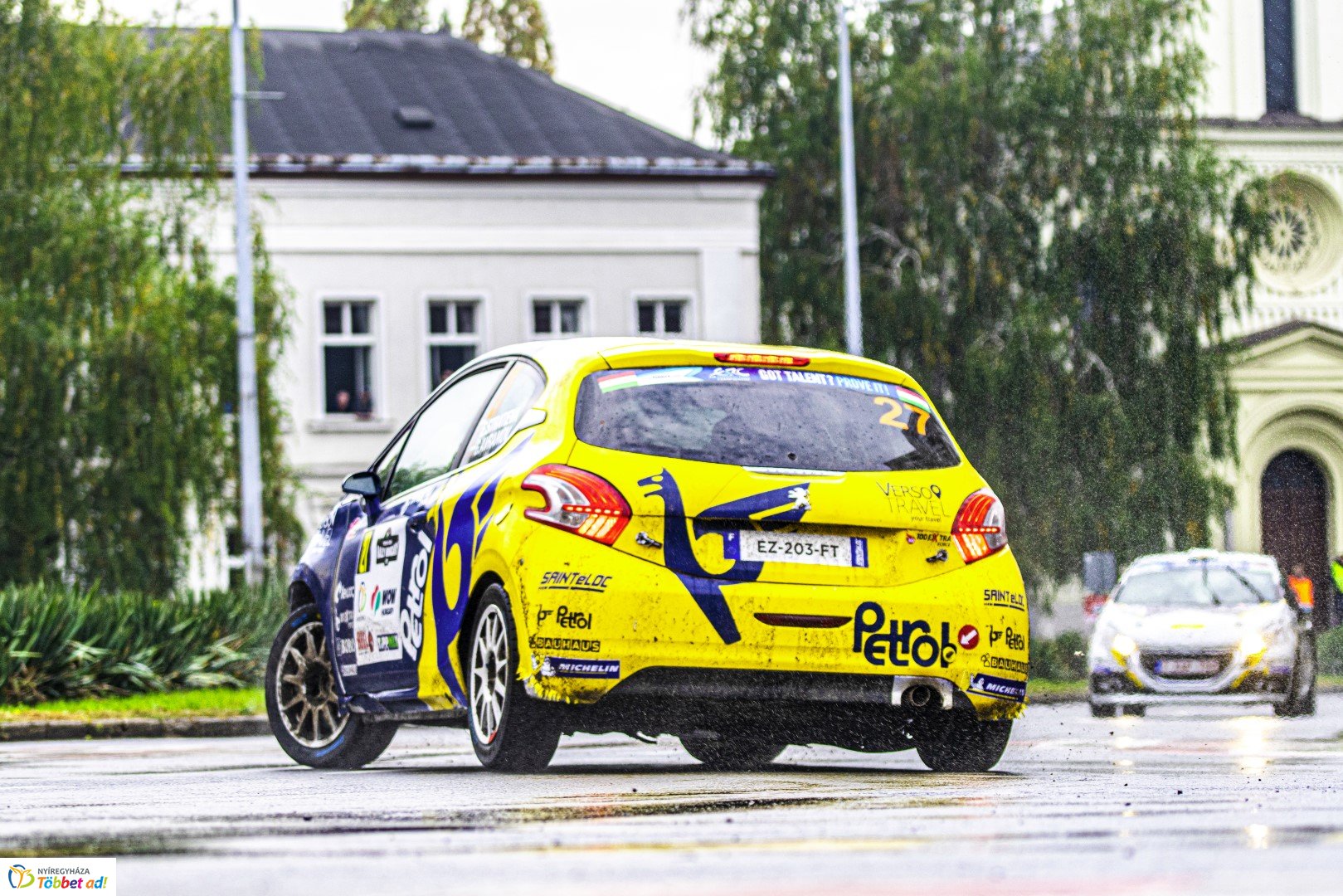 Benzingőz, gumicsikorgás... Ilyen volt a Nyíregyháza Rally EB