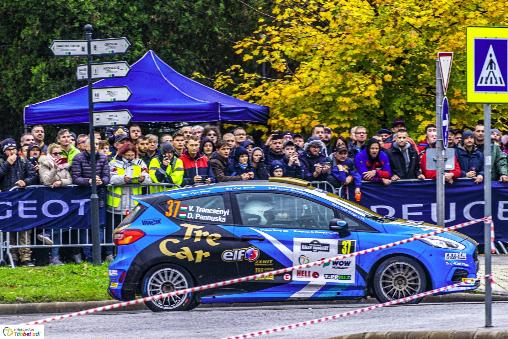 Benzingőz, gumicsikorgás... Ilyen volt a Nyíregyháza Rally EB